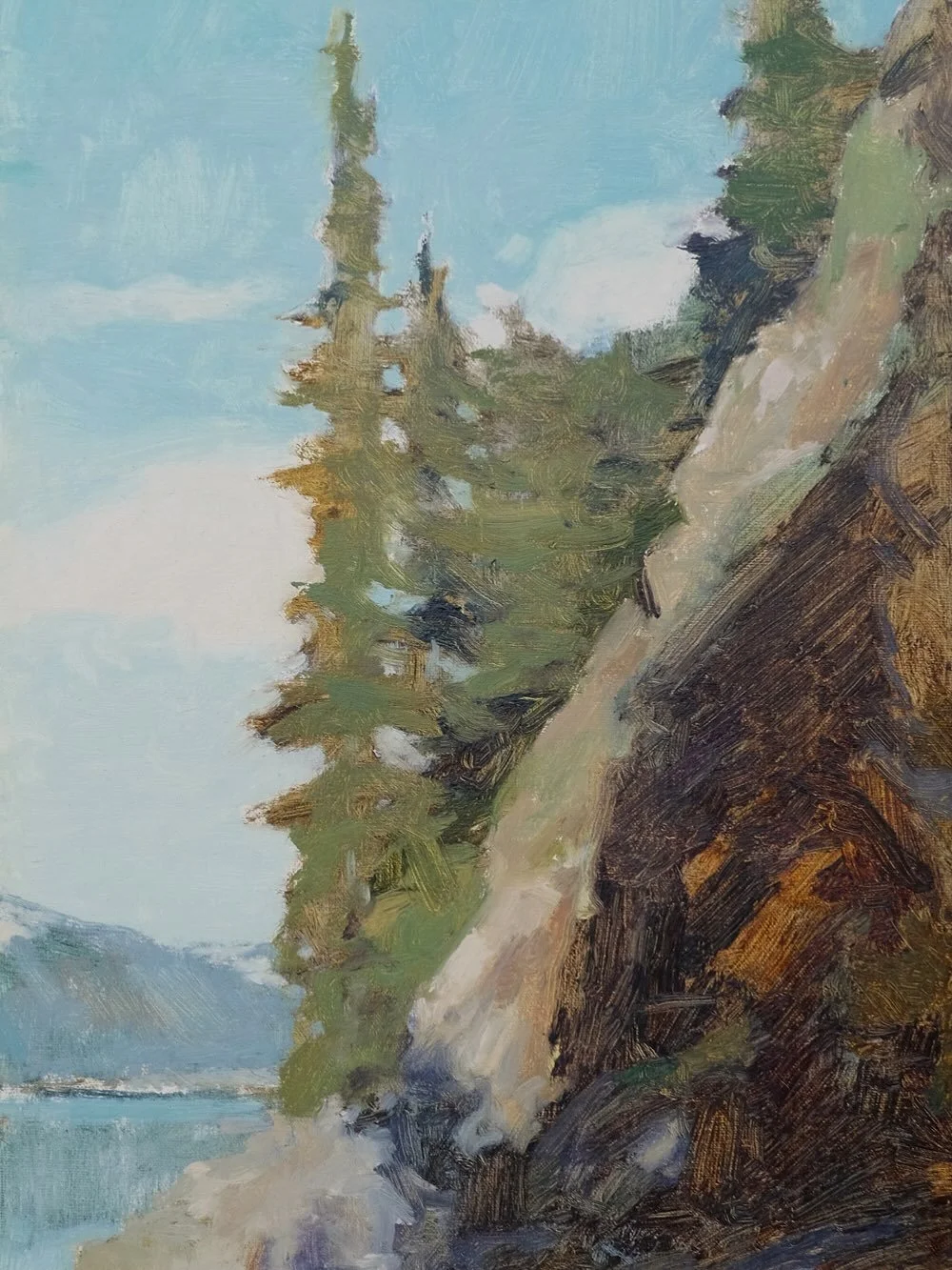 Nothing makes us happier than pairing our amazing clients with their perfect art piece. Seeing that twinkle in their eye, having them be stirred, knowing the endless beauty and instant soulfulness original art infuses into their home. 

Another stunn