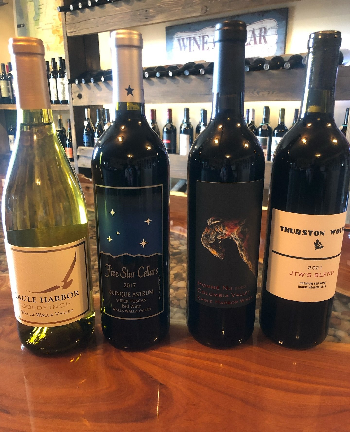 All blends this week for #winewednesday !🍷 Join us in the wine room Wednesday evening to taste some delicious blends from @ehwineco , @fivestarcellars , and @ thurstonwolfewinery. We will see you there!❤️🥩🍷