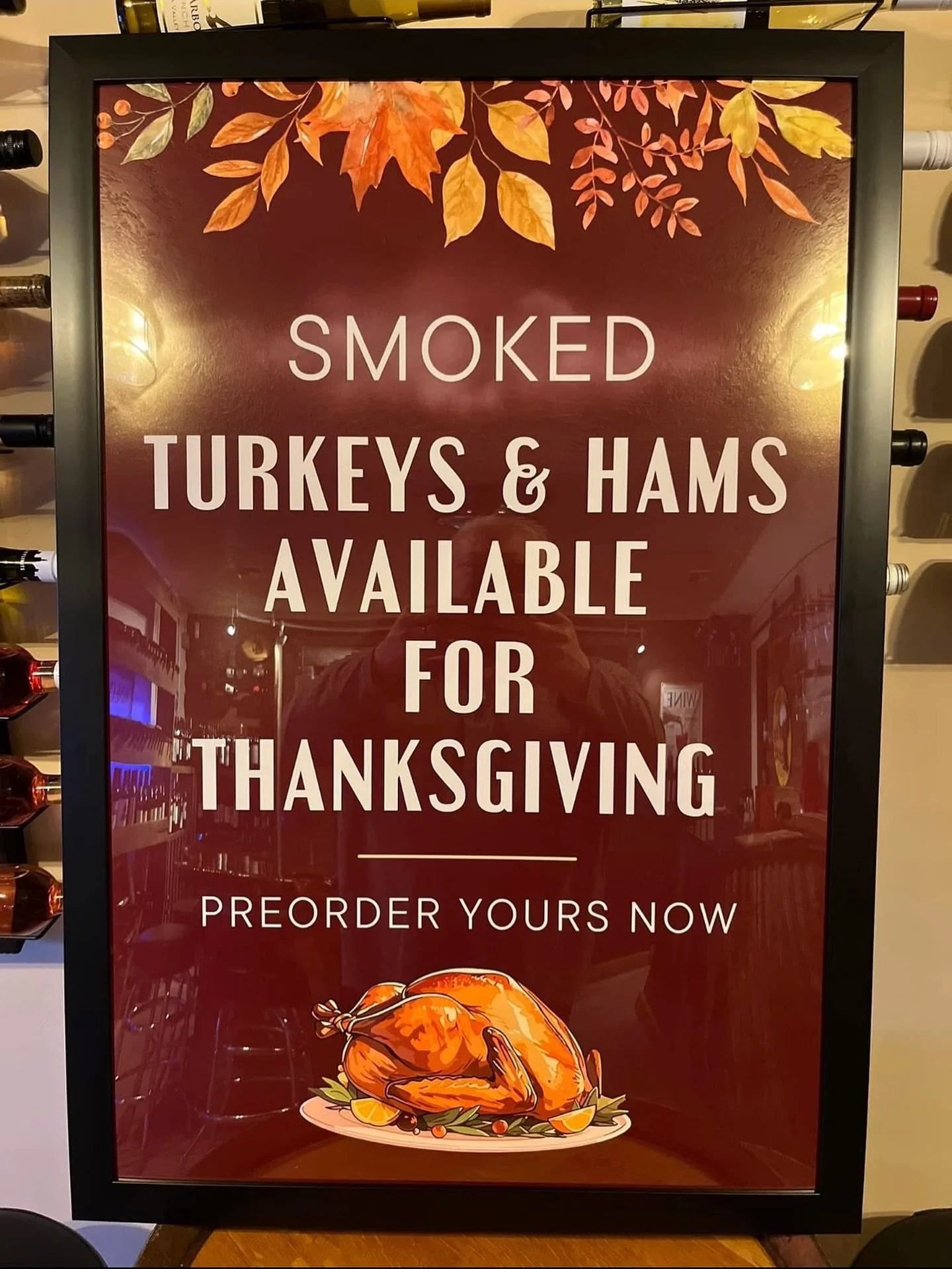 Hard to believe it is almost November and the holidays are just around the corner. 

Get on the list for a smoked ham or turkey so you have plenty of time to prep the side dishes.