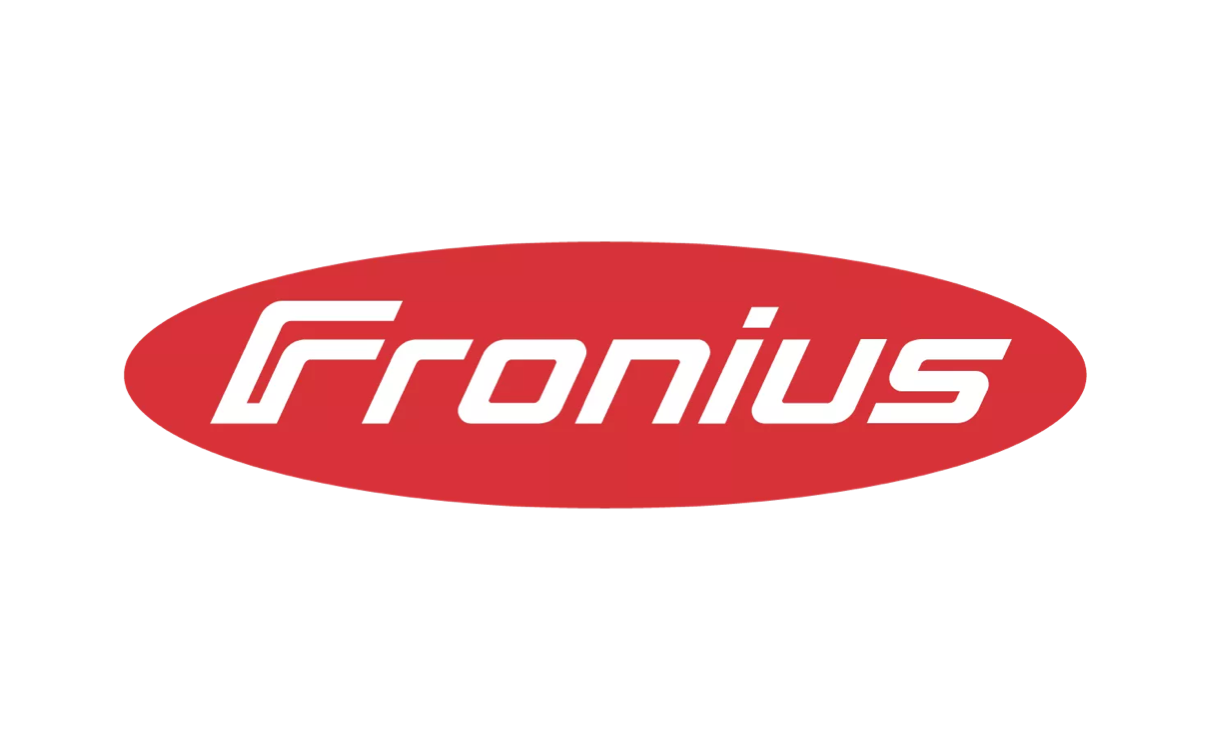 Logo with the word 'Gronius' in white stylized font on a red oval background.