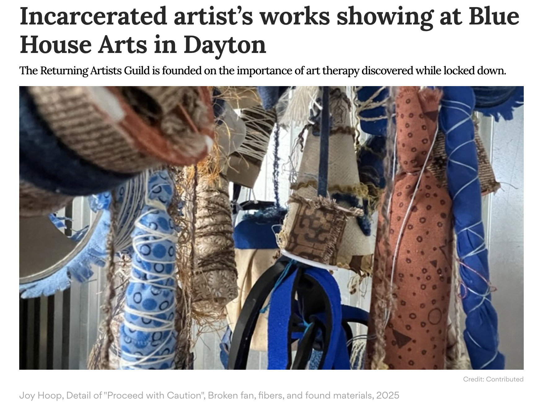 Joy Hoop at Blue House