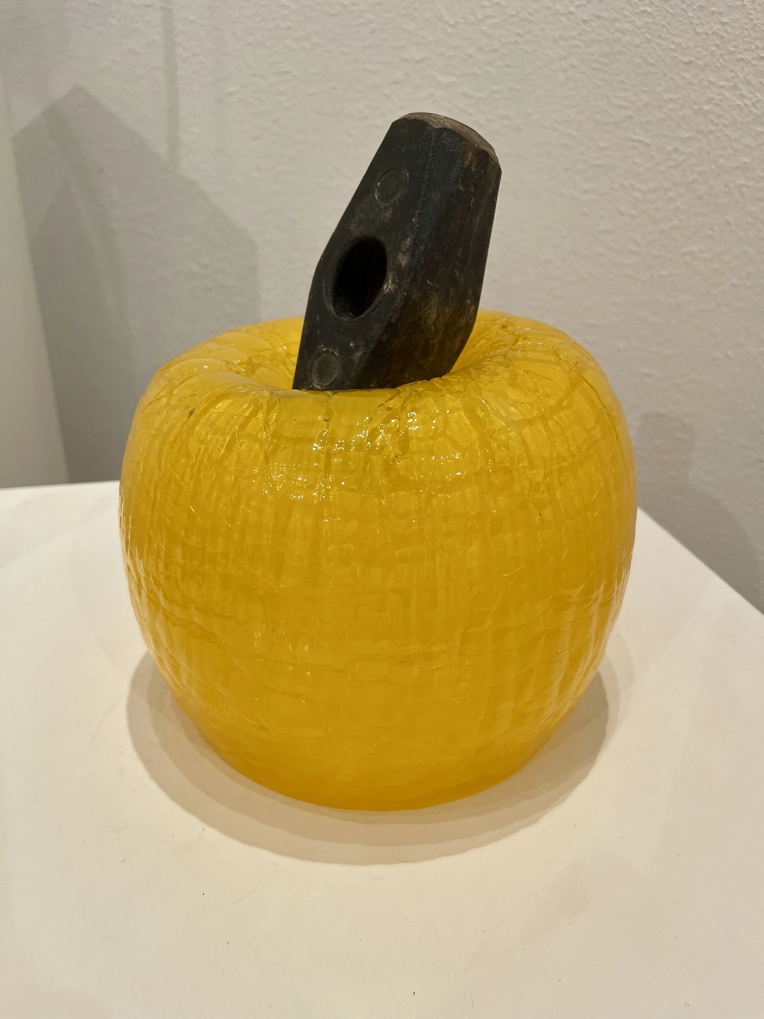 "Media Study with Hammer Head"  $400  Artist: Robert Burch