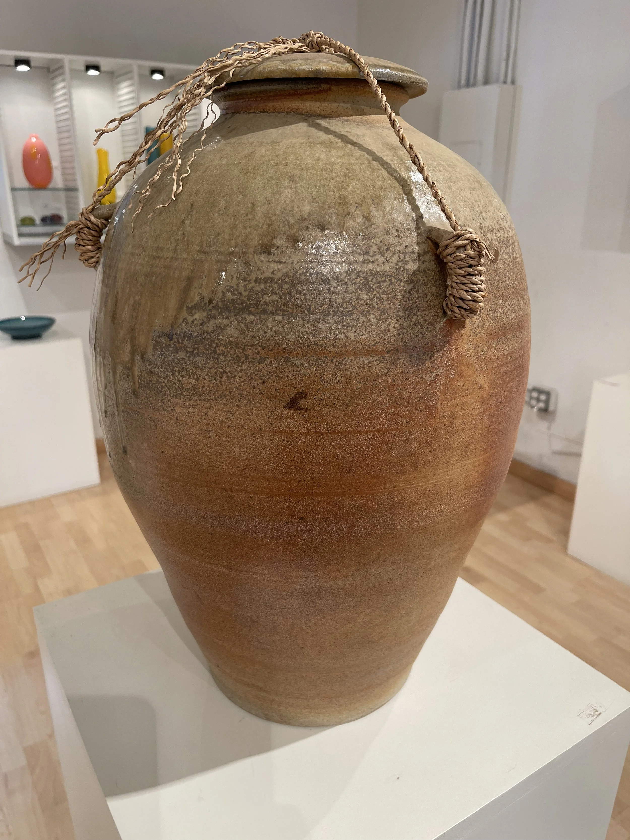 Covered Vessel Form  $650  Artist; Kevin McNiff