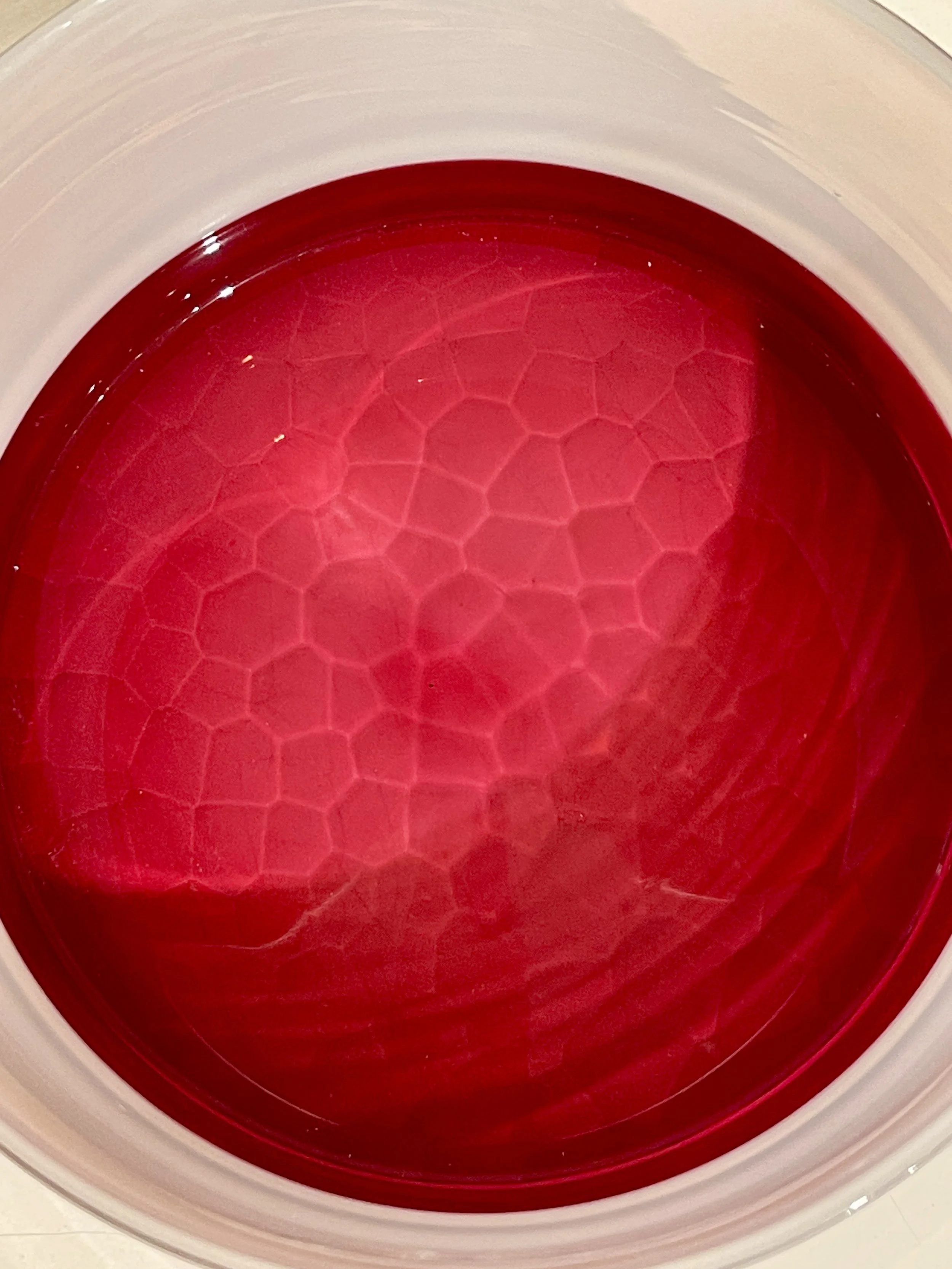 Carved Incalmo Dish- Red-  $600   Artist Cole Johnson