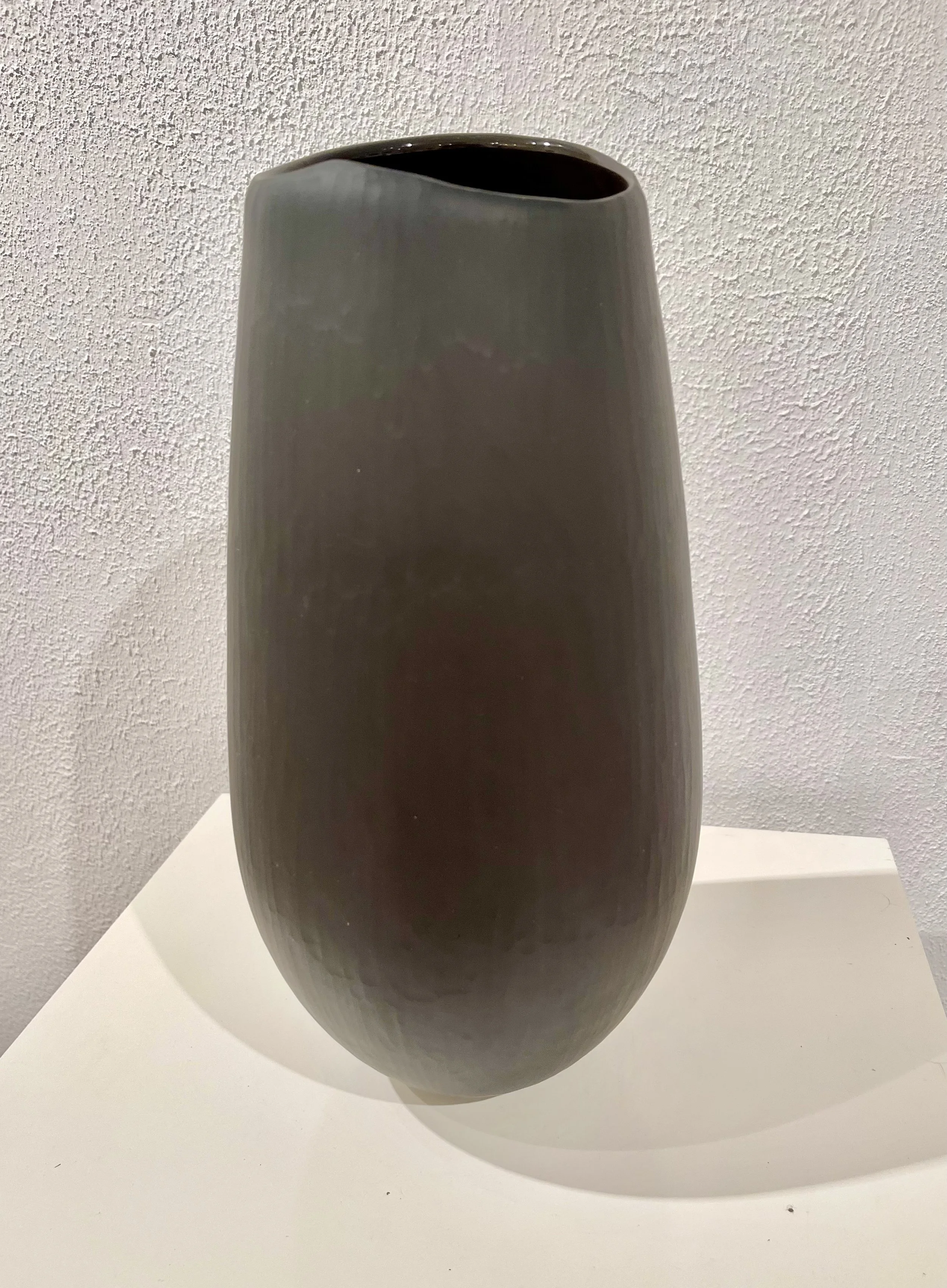 Carved Black Vessel $600 Artist: Cole Johnson