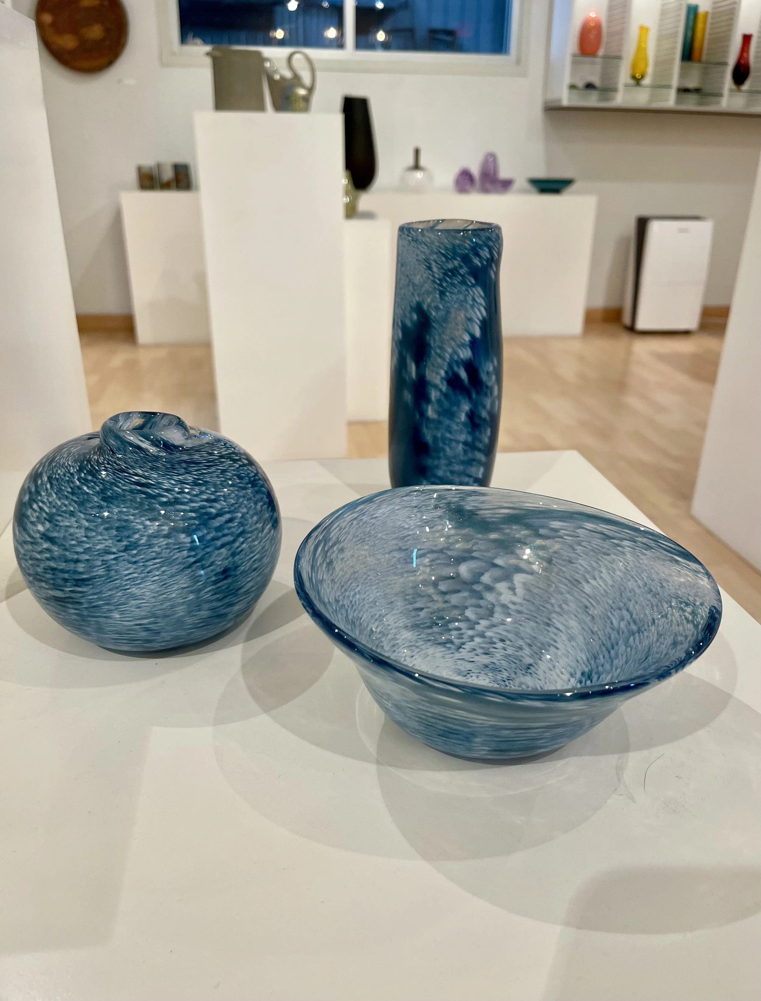 Ocean Vessel Series  $50ea. /$135 set  Artist : Jean Whisnant