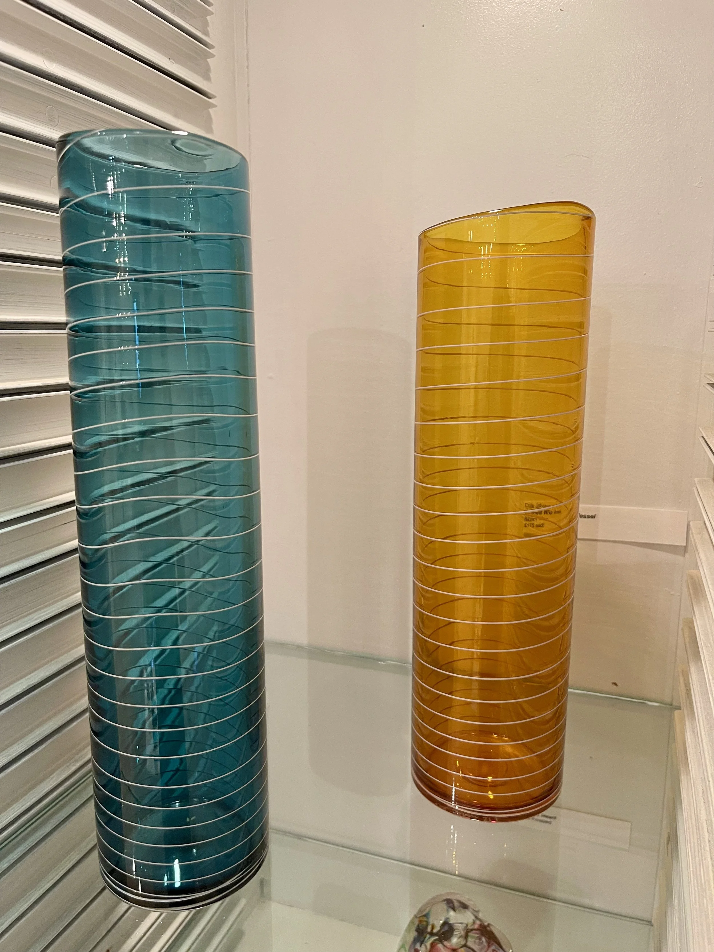 Cylinder Wrap Vessel  $175  Artist: Cole Johnson