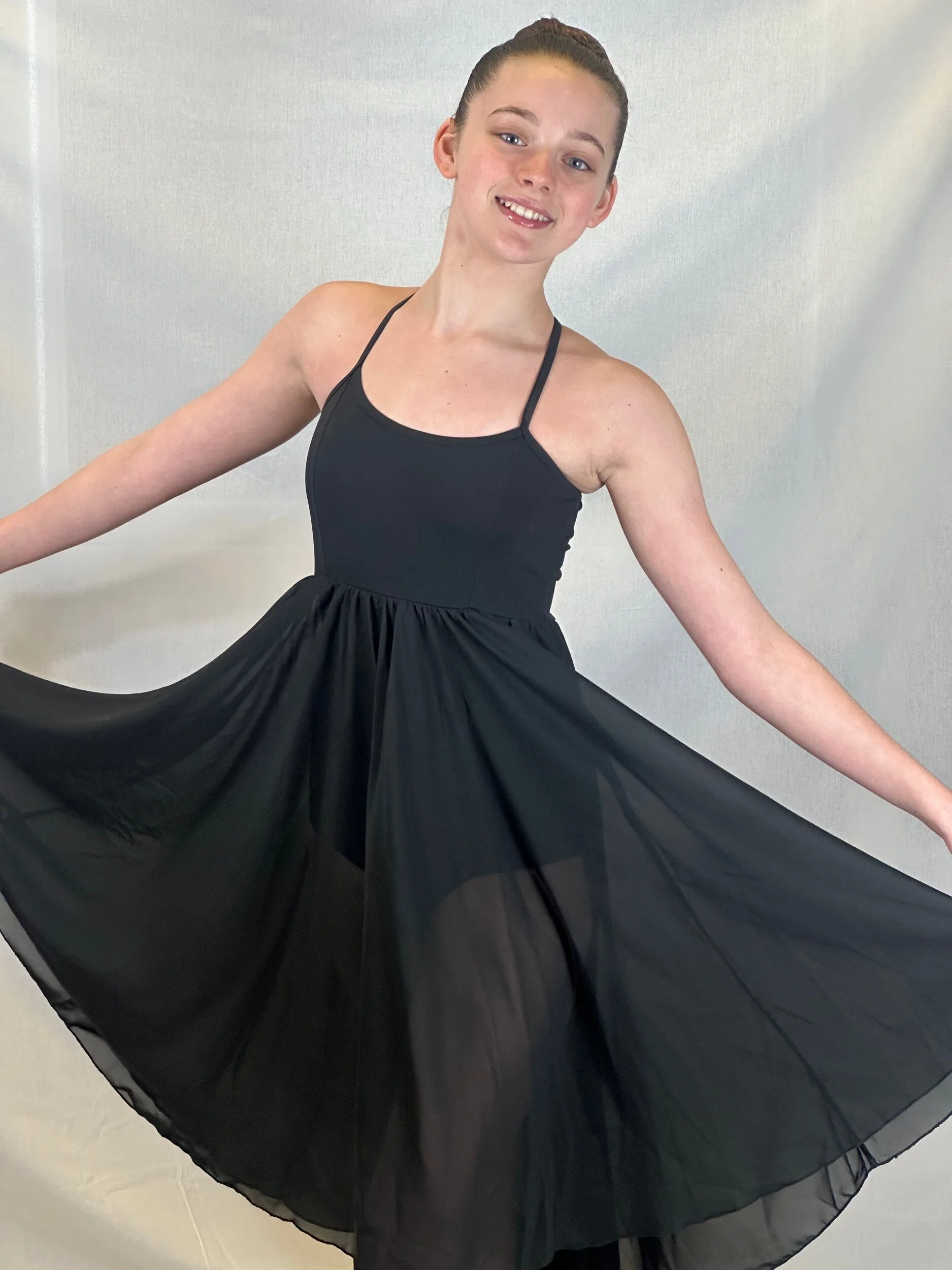 Black lyrical dress online