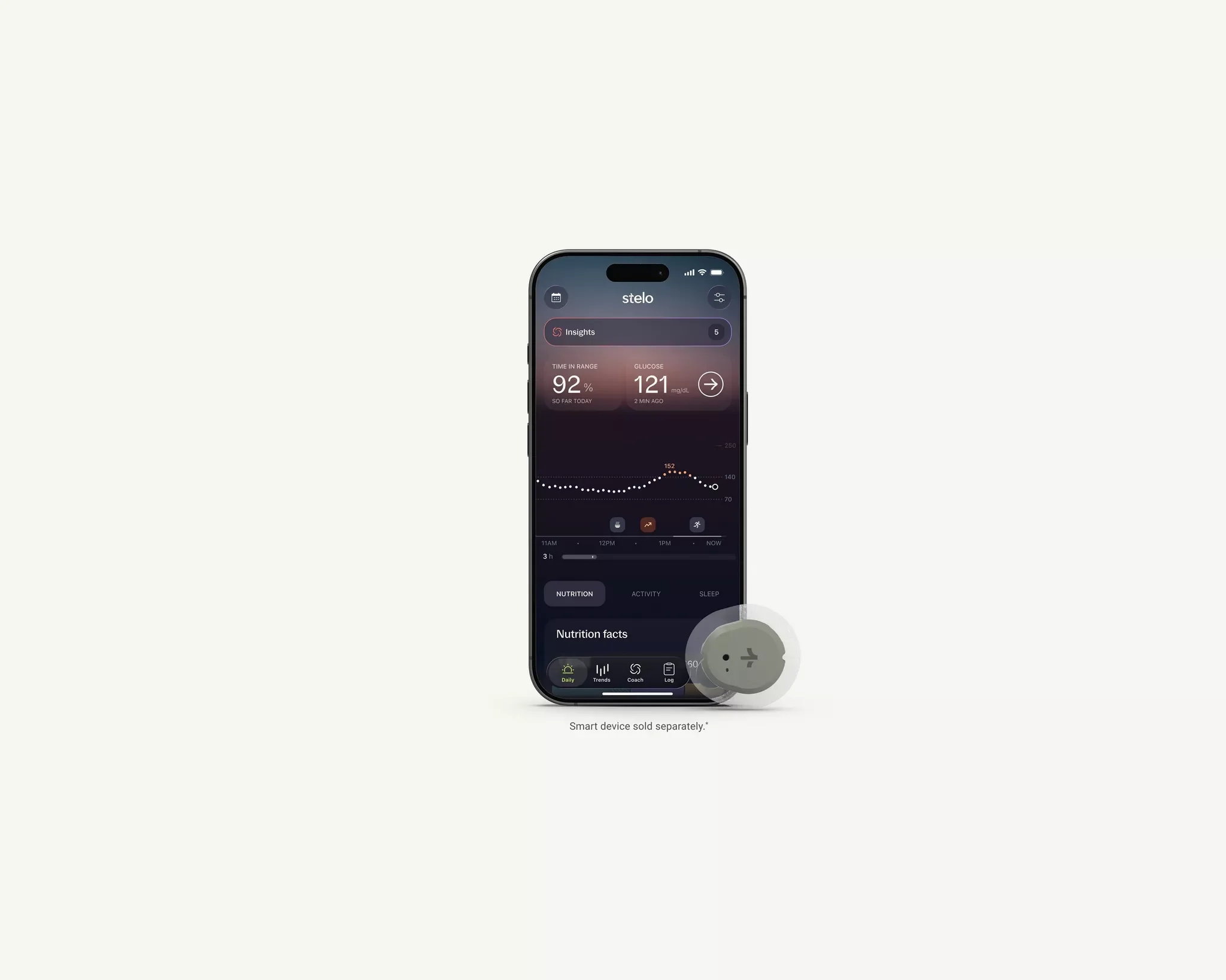 Stelo Continuous Glucose Monitor 2-Pack