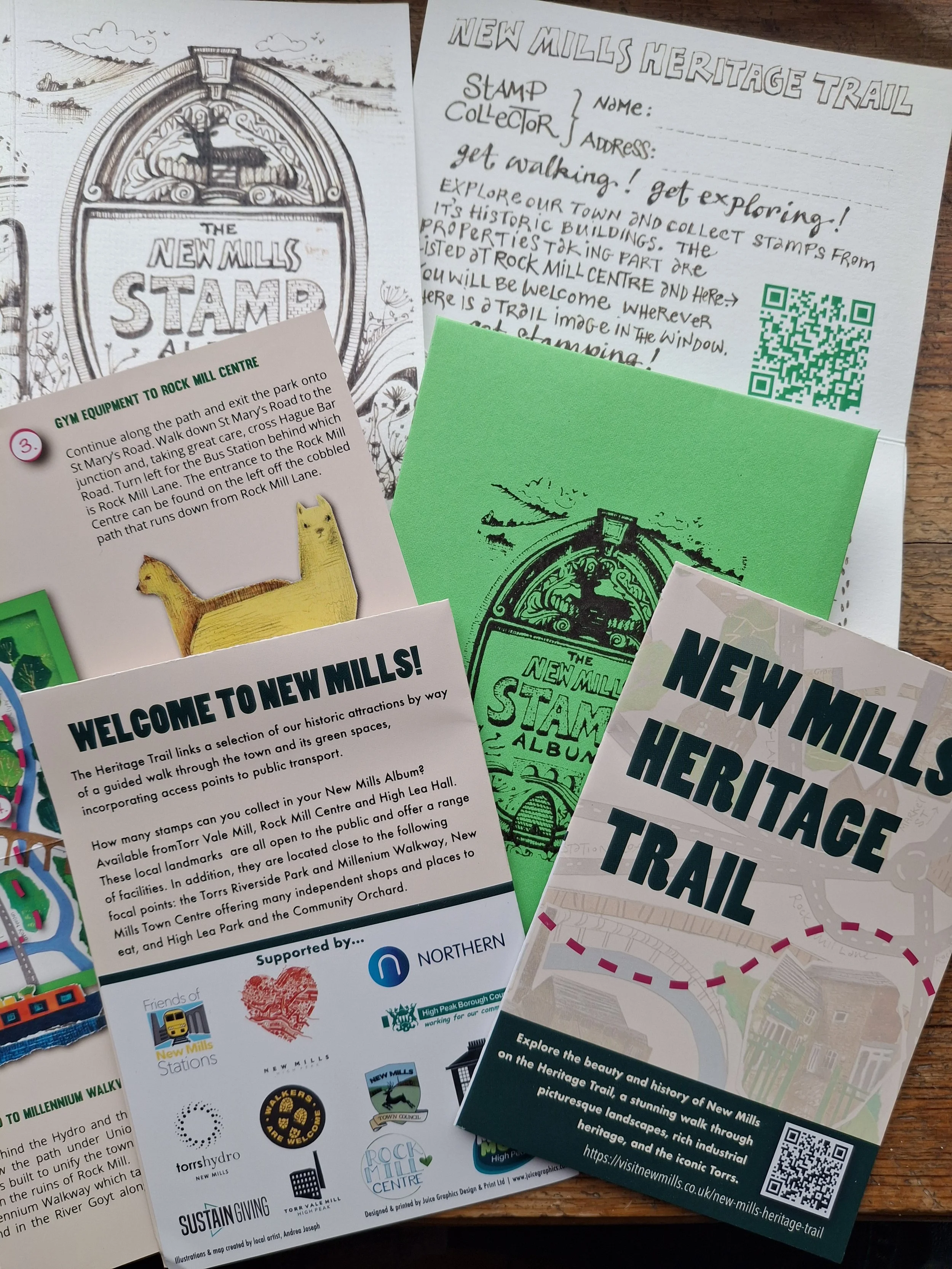 New Mills Heritage Trail - Stamp Collecting