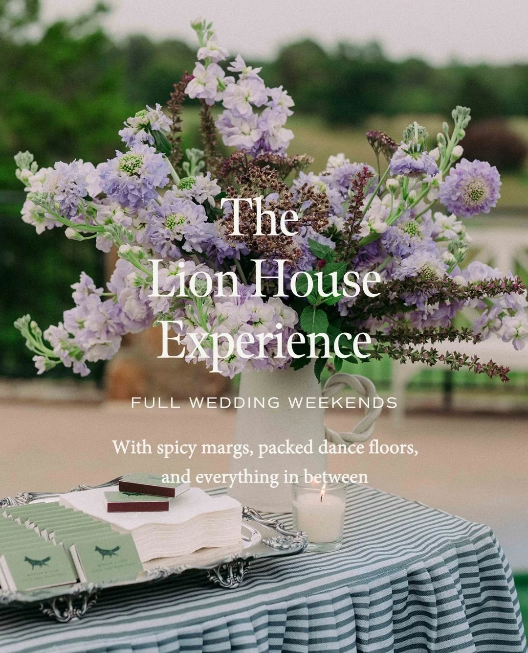 The story, the spirit, and the perspective that shape every celebration we touch. Ready to host the party of a lifetime? Inquire with us at the link in bio. #LionHouseEvents