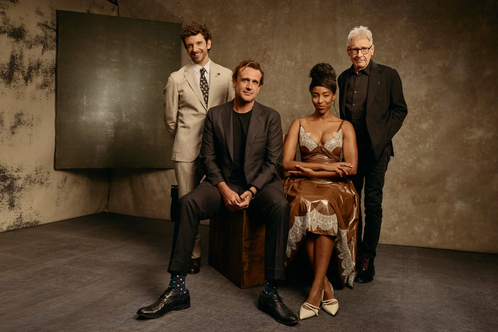 Michael Urie,  Jason Segel, Jessica Williams, Harrison Ford - 'Shrinking'