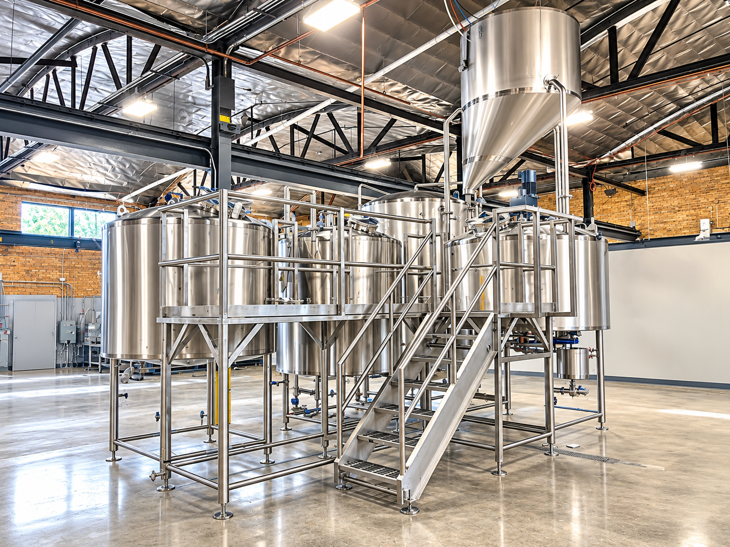 Modern Stainless Steel Brewery Interior.png