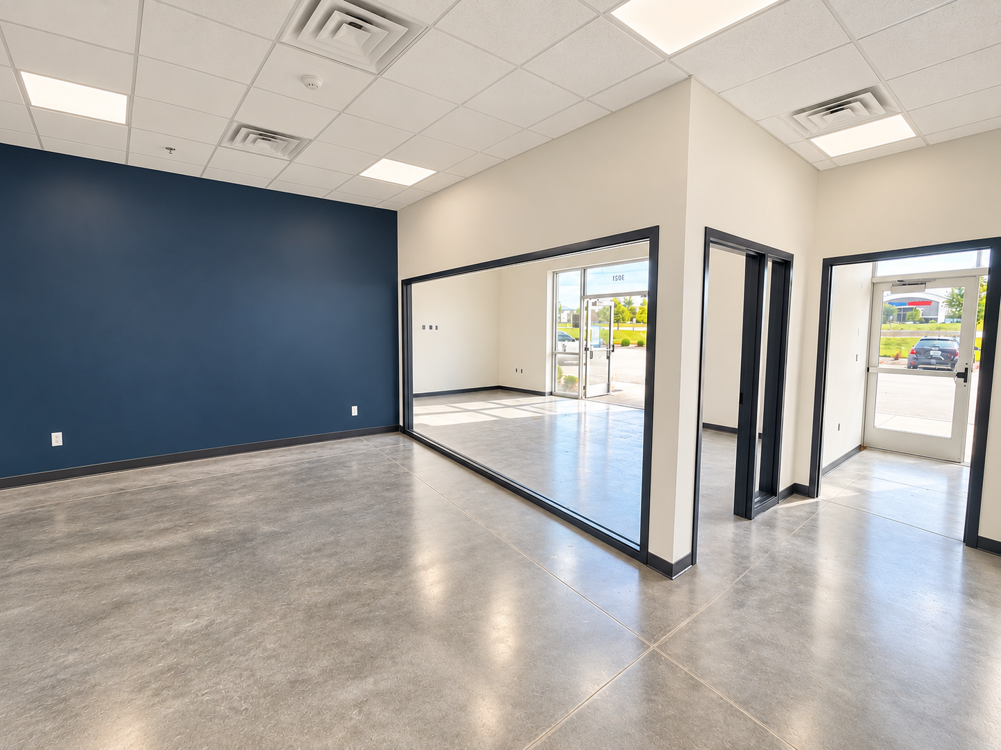 Modern Commercial Lobby with Finished Ceiling.png
