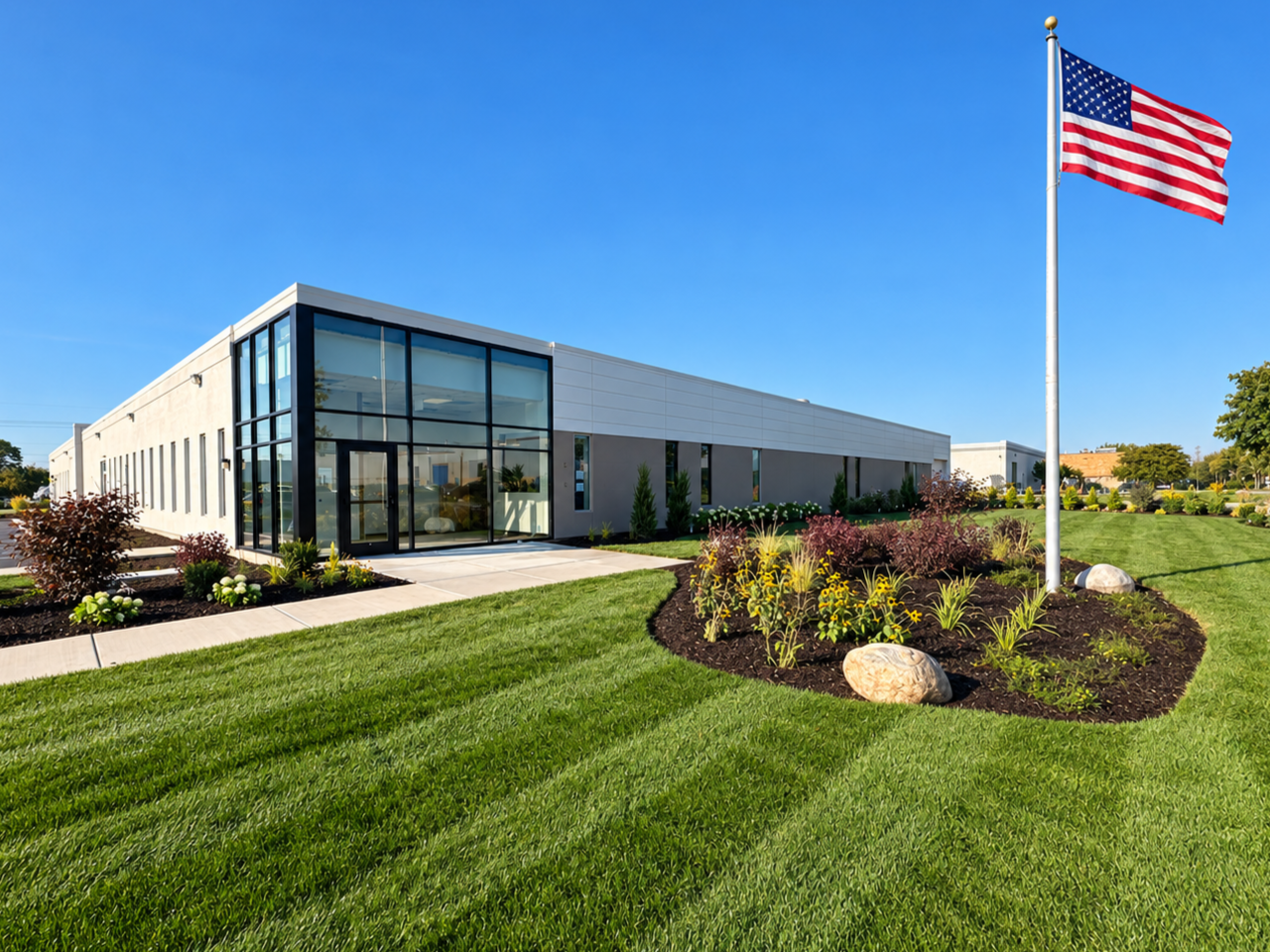 Polished+Building+Exterior+with+American+Flag.png