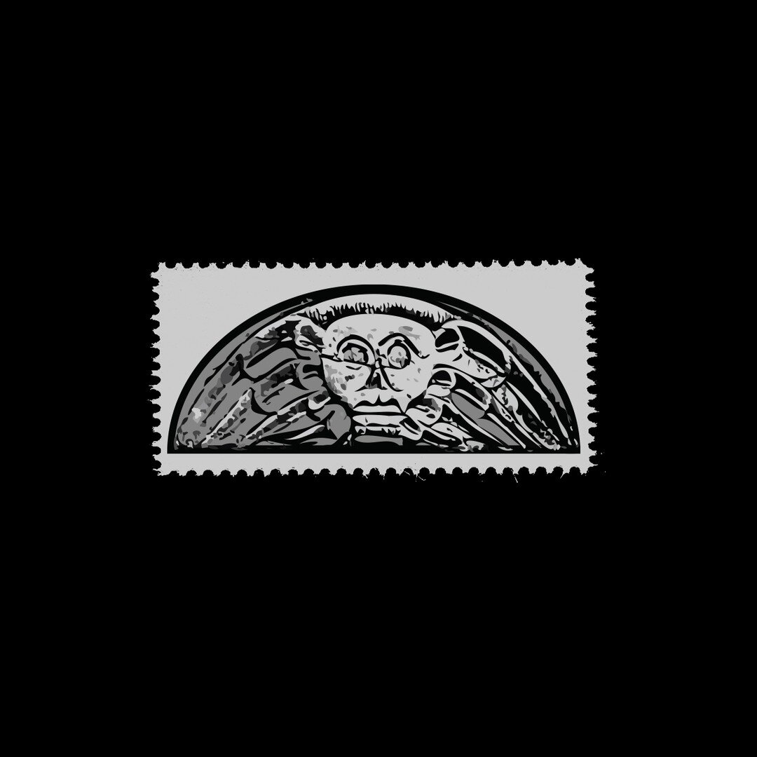 Name: Selvage Cemetery

Date of Issue: October 25, 2022

Method: ink, linocut print, digital

Medium: gray paper; color laser printing

Dimensions: 0.75&quot; X 2&quot; | Perf 11&frac12;

#SelvageArchive
#Artistamp
#FauxPostage
#Fauxstage
#Cinderella