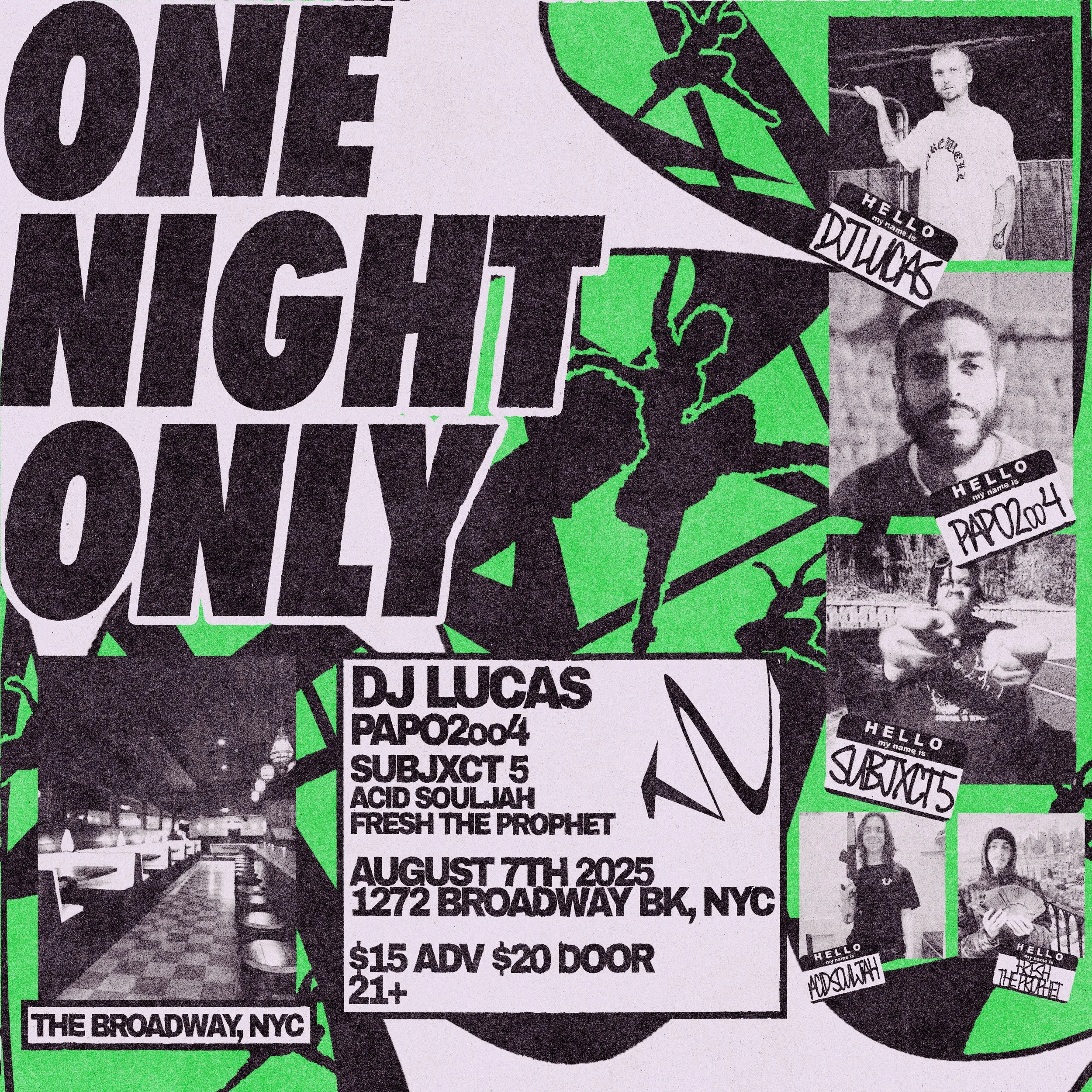 DJ LUCAS & PAPO2oo4 w/ Subjxct 5 ft. Acid Souljah, Fresh the Prophet + more