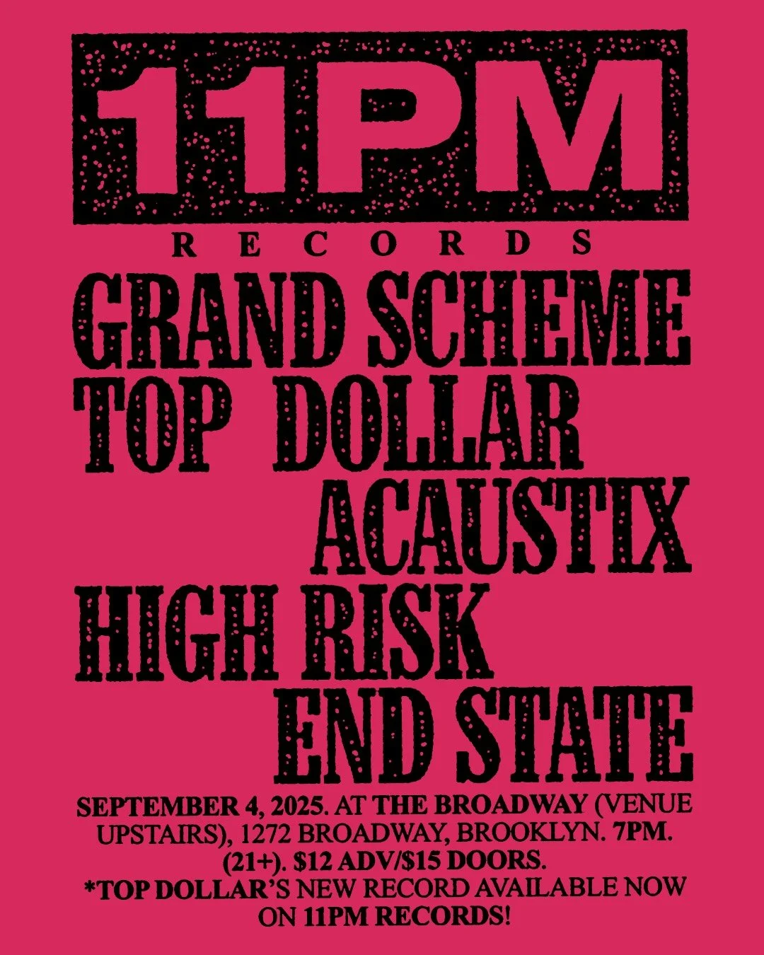 Grand Scheme w/ Top Dollar, Acaustix, High Risk + End State