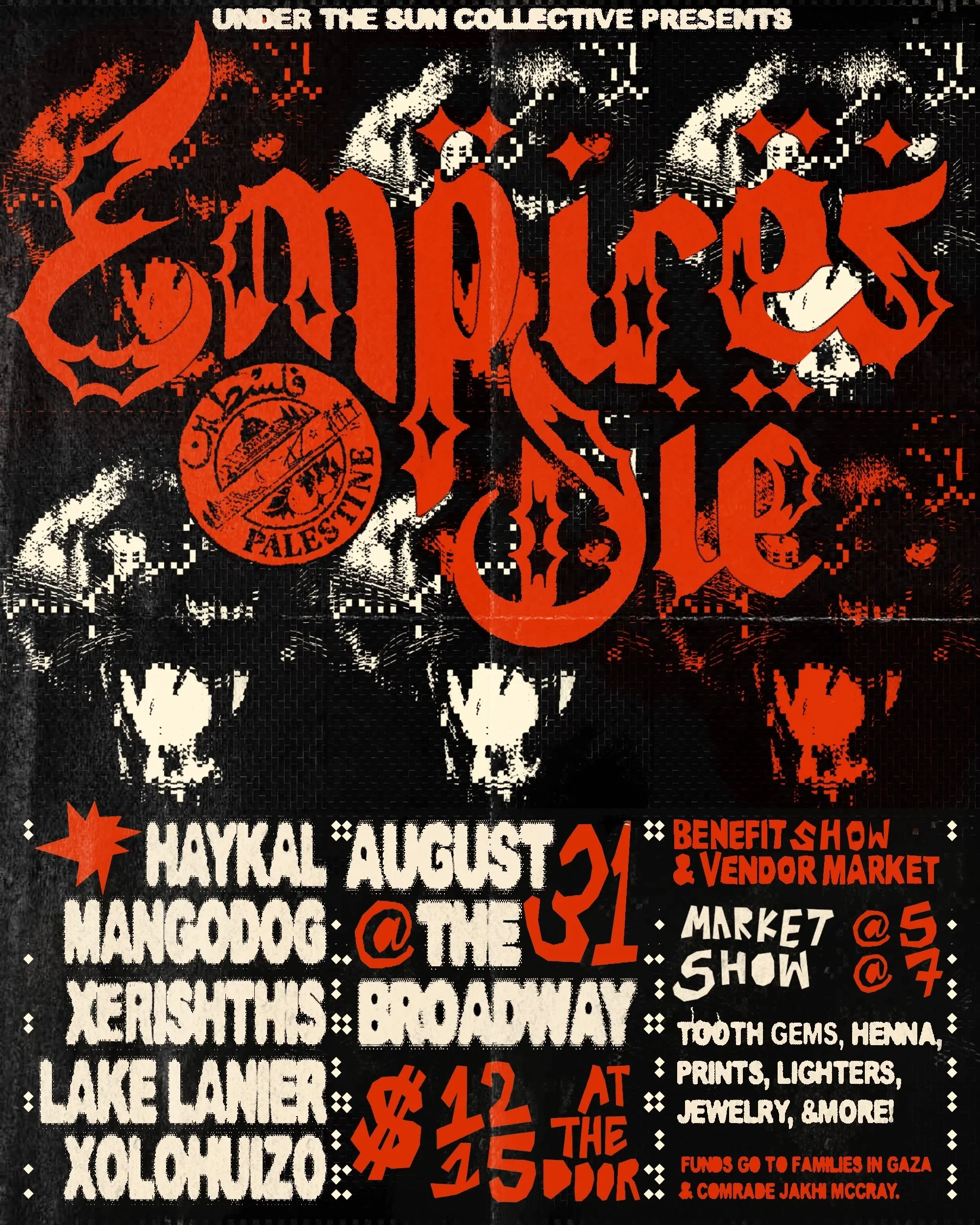 Empires Die ❤️ a benefit show & vendor market