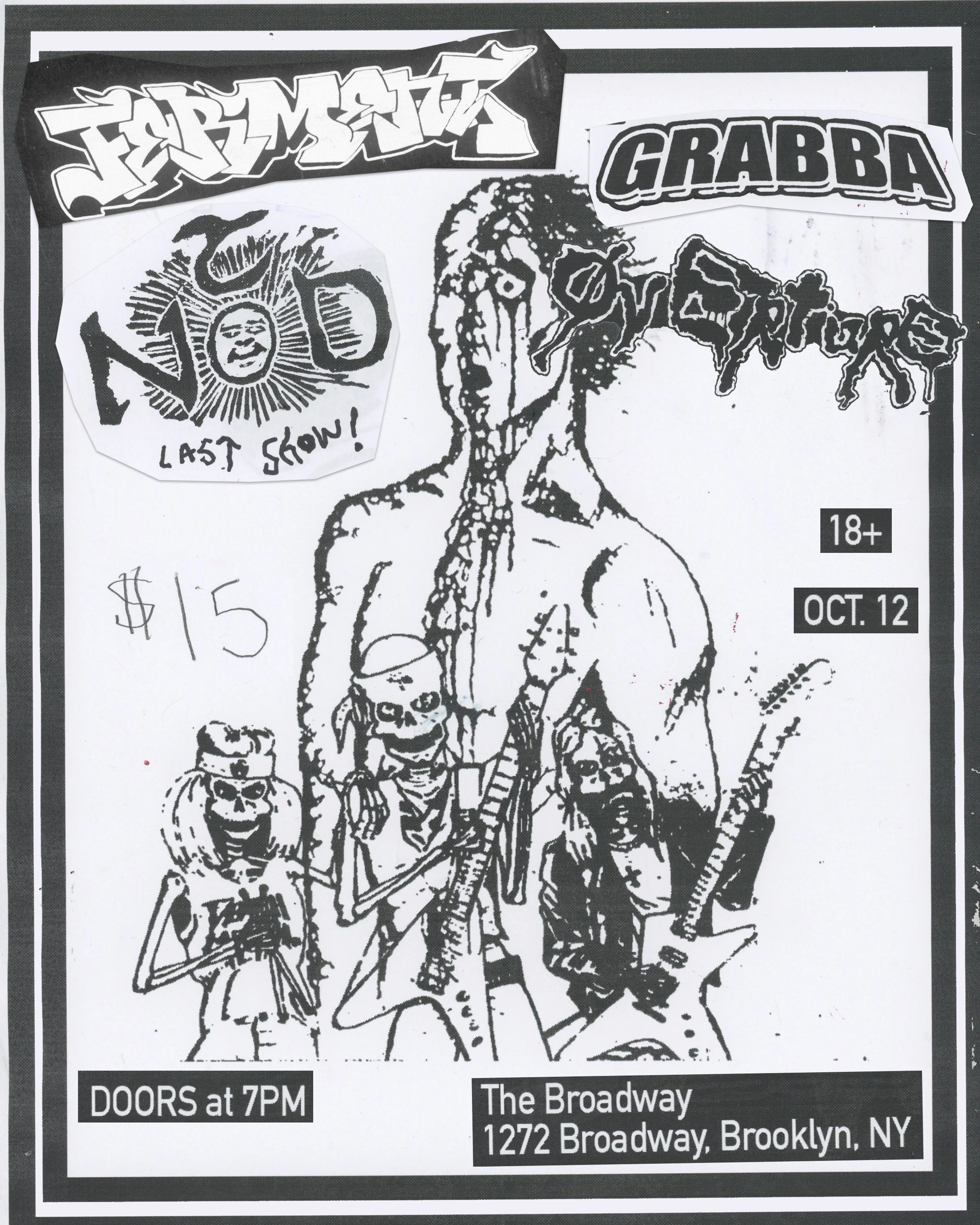 To Nod w/ Ferment, Overture + Grabba