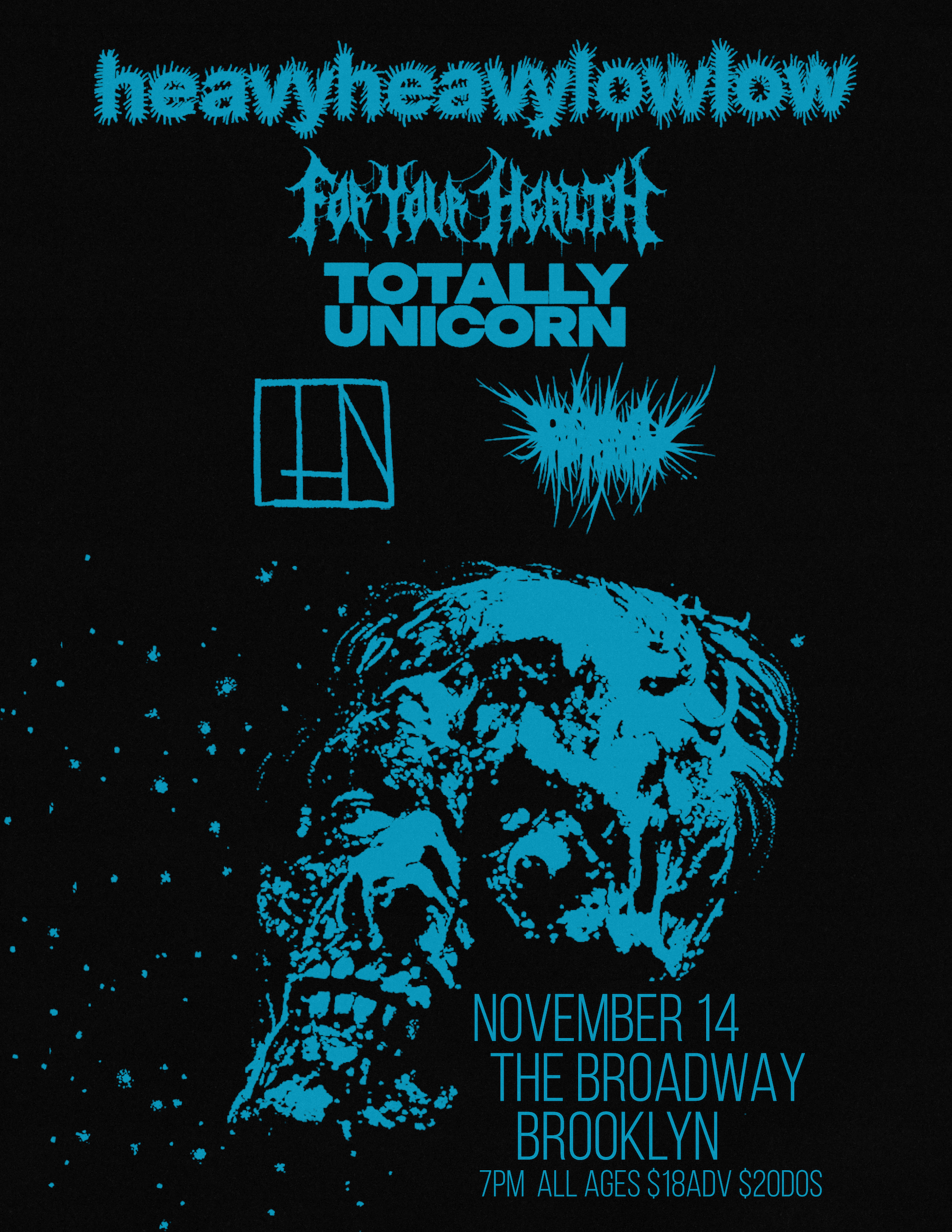 Heavy Heavy Low Low/Totally Unicorn/For Your Health/THIN/Told Not to Worry