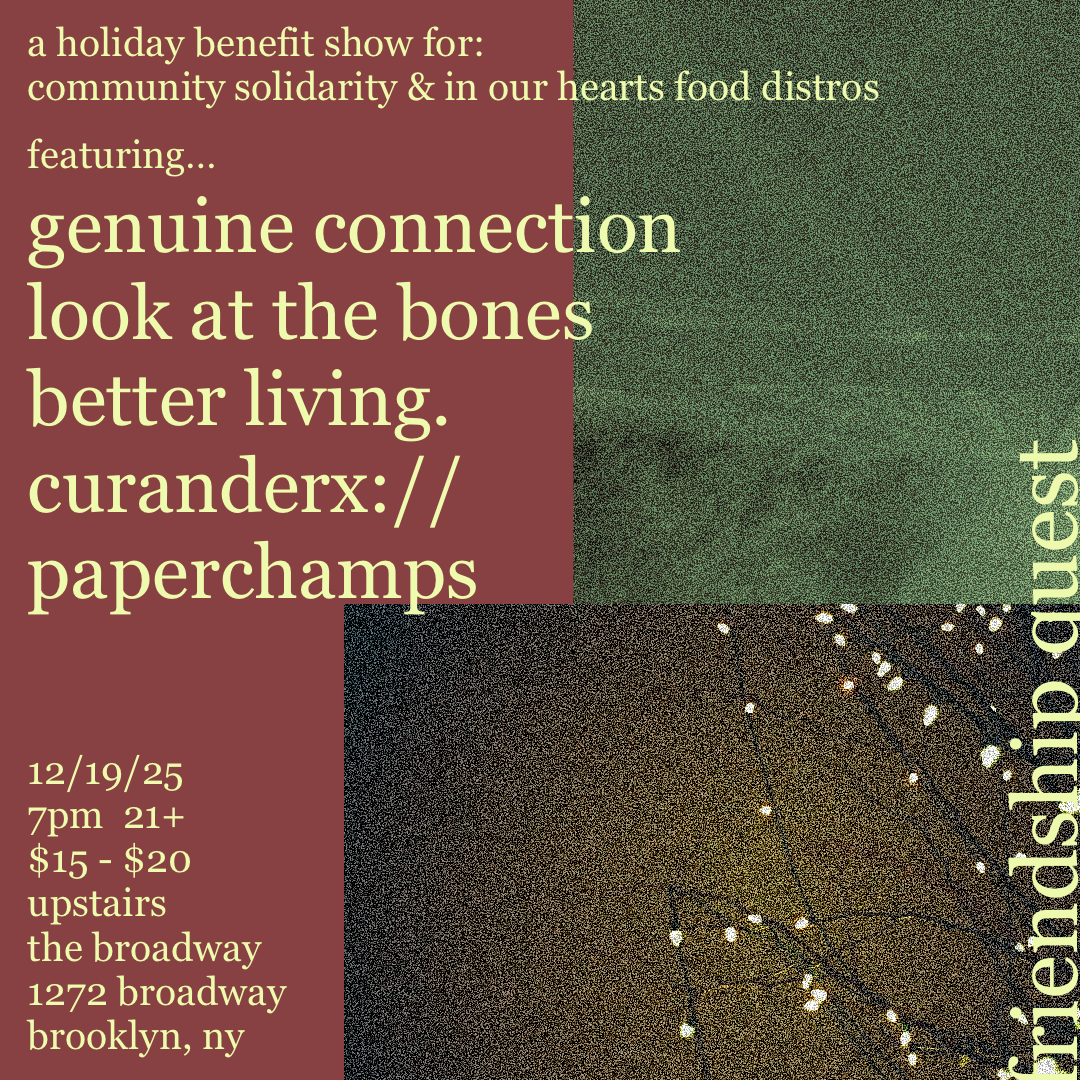 Genuine Connection, look at the bones, better living., curanderx:// + more