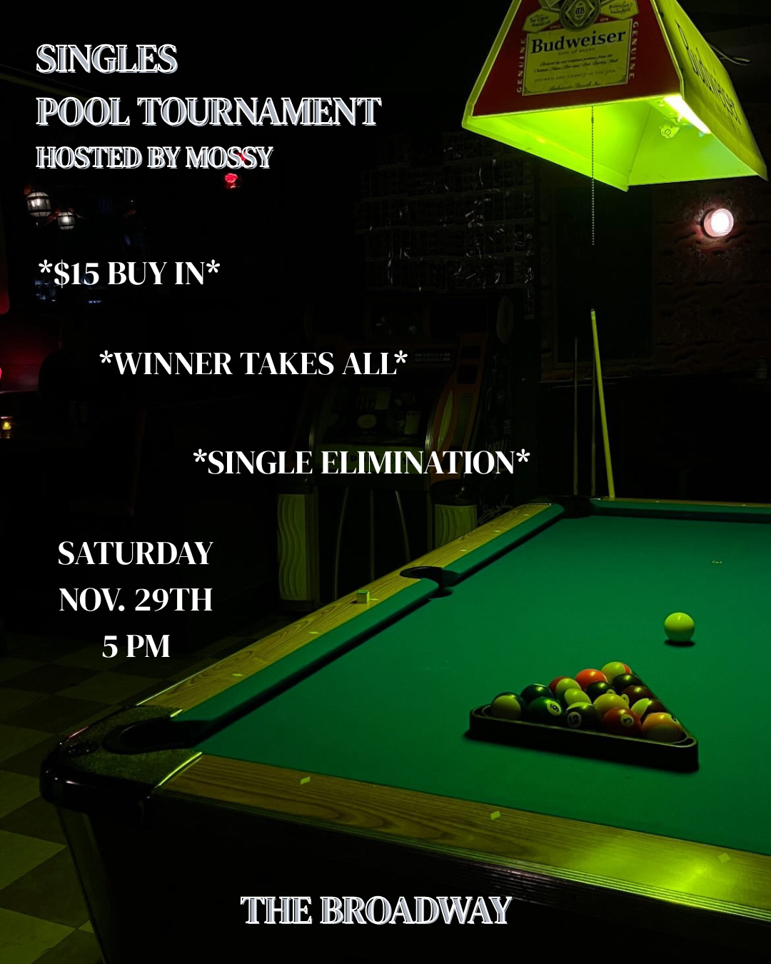 POOL TOURNAMENT