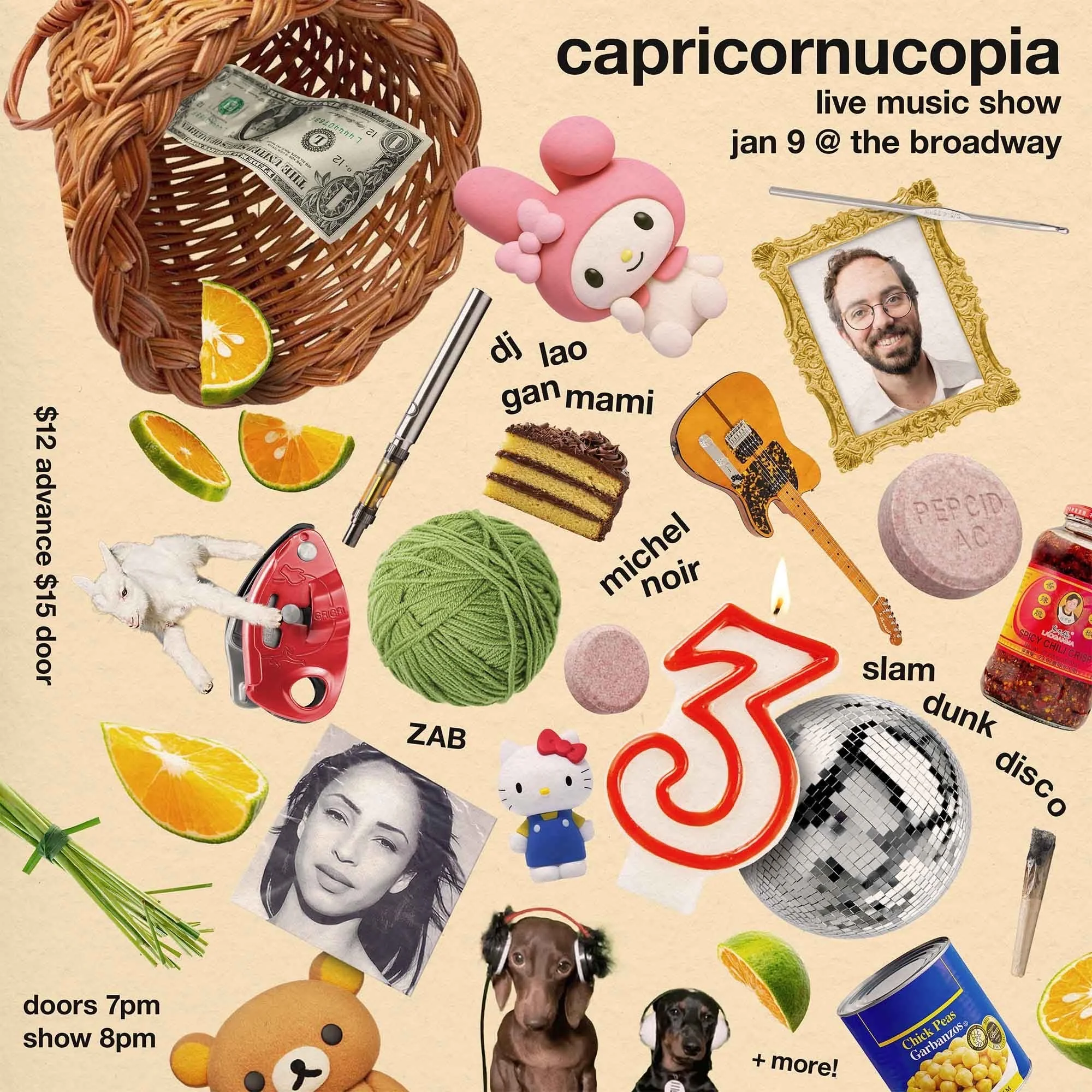 Michel Noir w/ Slam Dunk Disco, ZAB &amp; DJ Lao Gan Mami