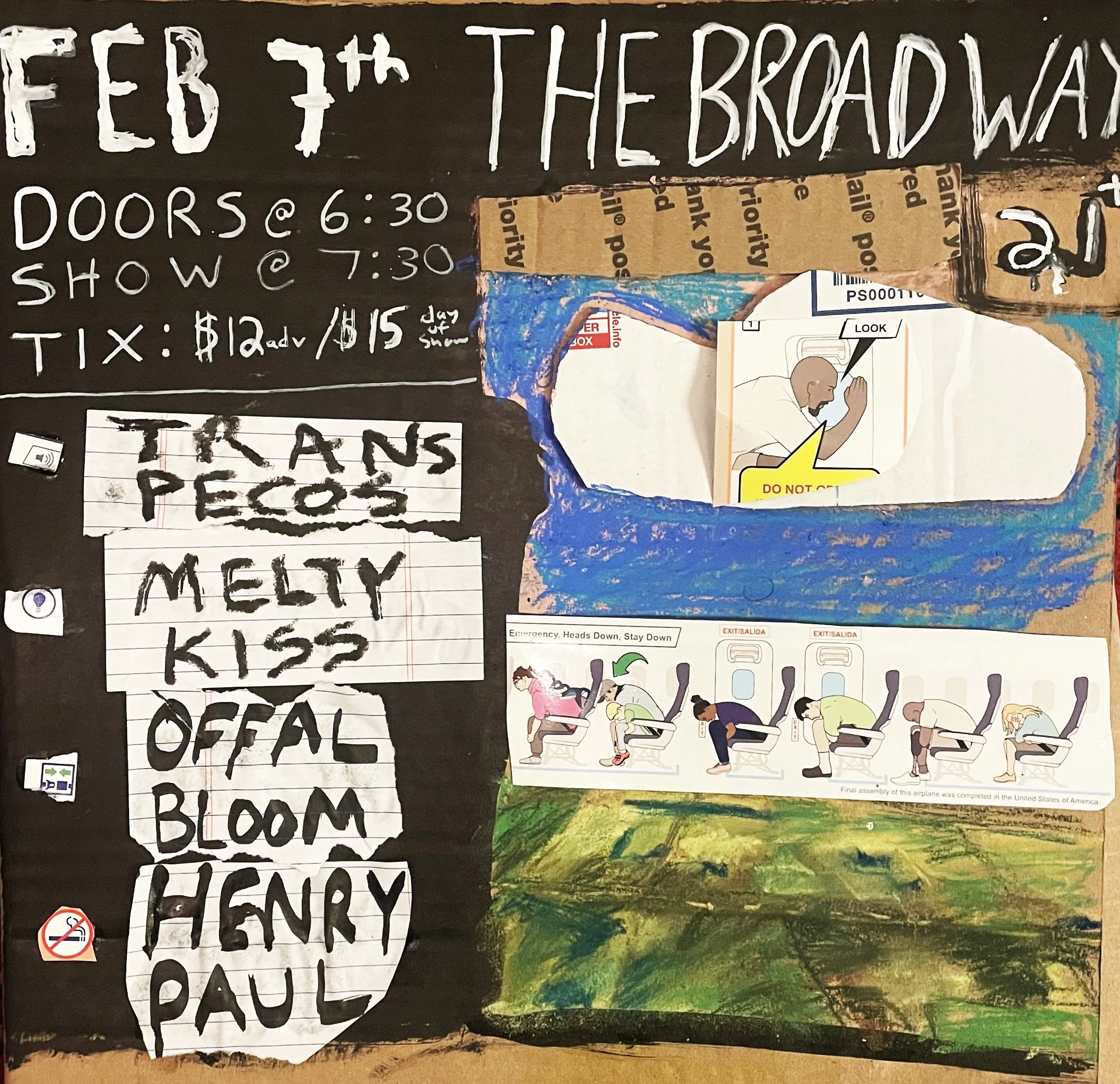 Busboy w/ Offal Bloom, Meltykiss, + Trans Pecos