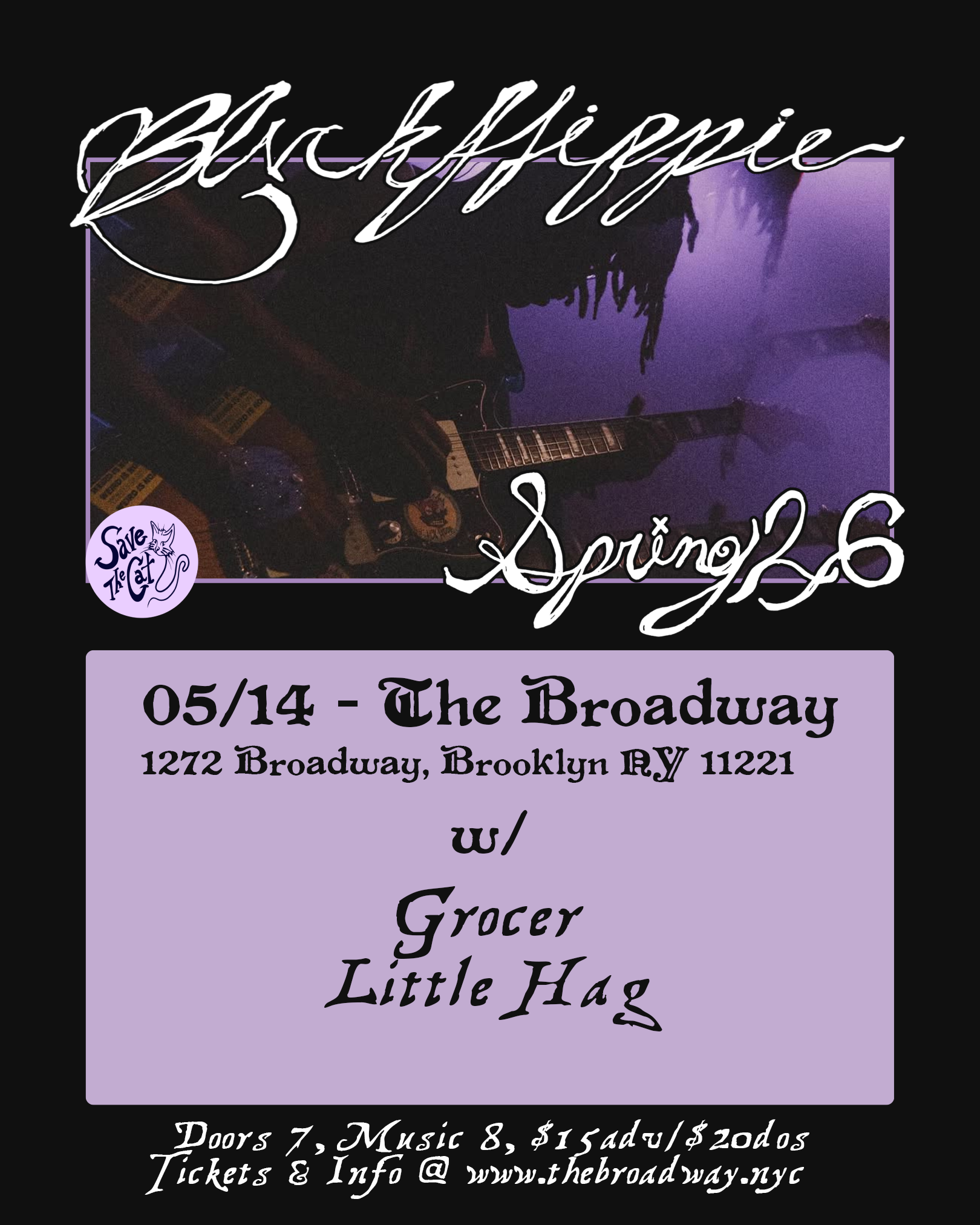 Blvck Hippie w/ Grocer + Little Hag