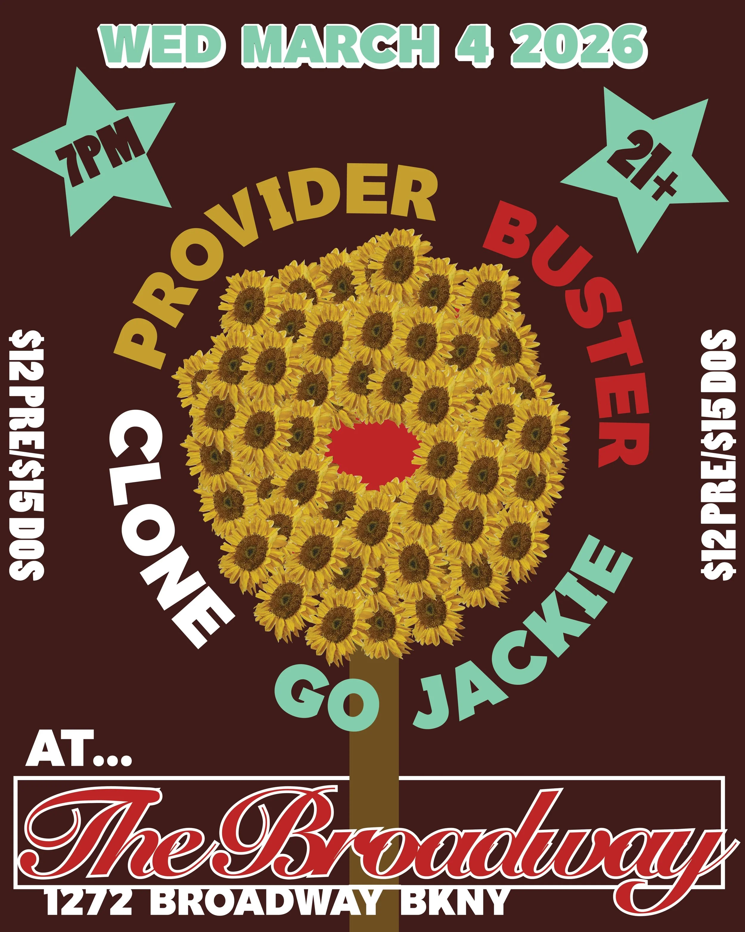 BUSTER, Go Jackie, Clone + Provider