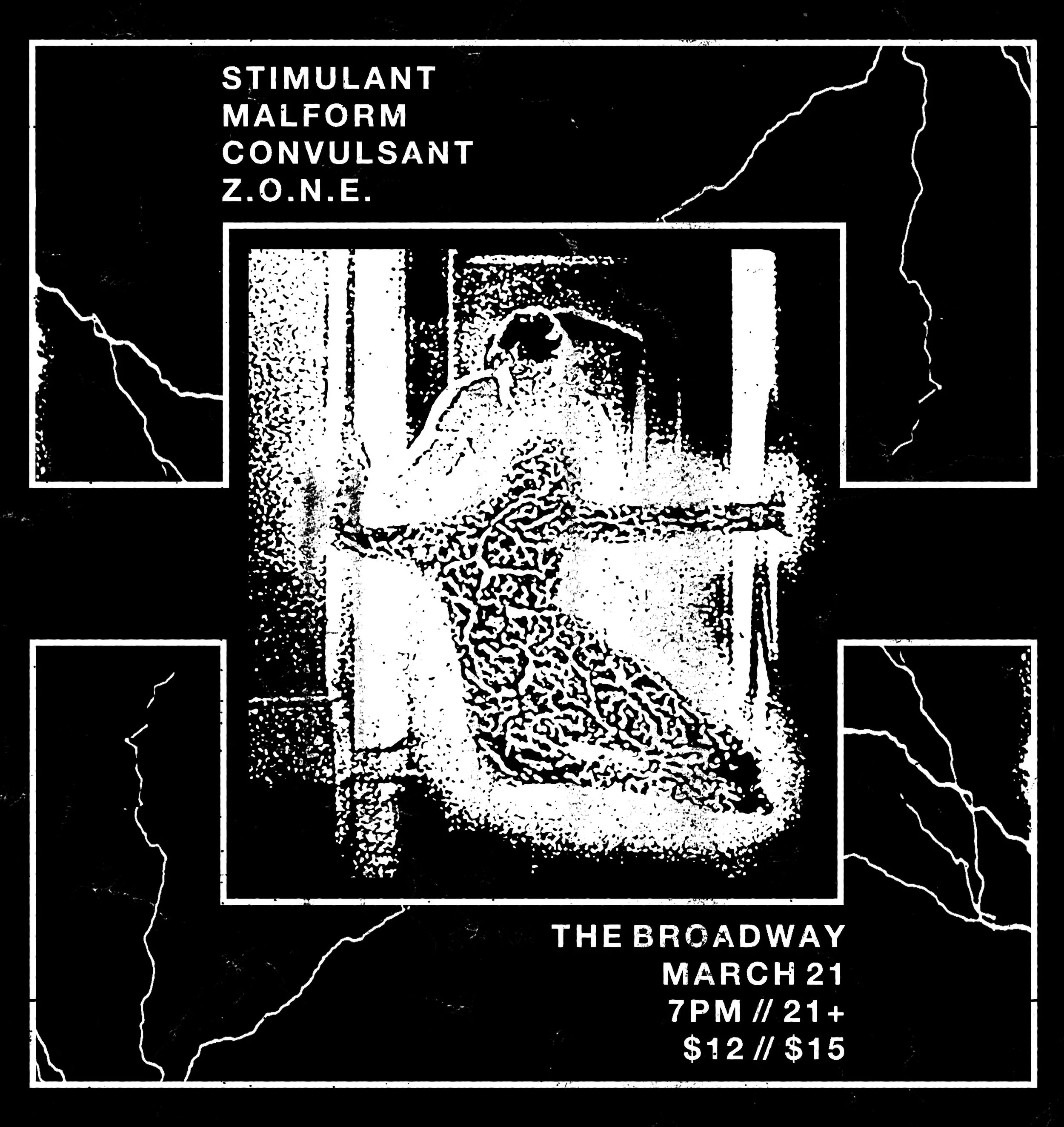 Z.O.N.E. w/ Convulsant, Malform + Stimulant