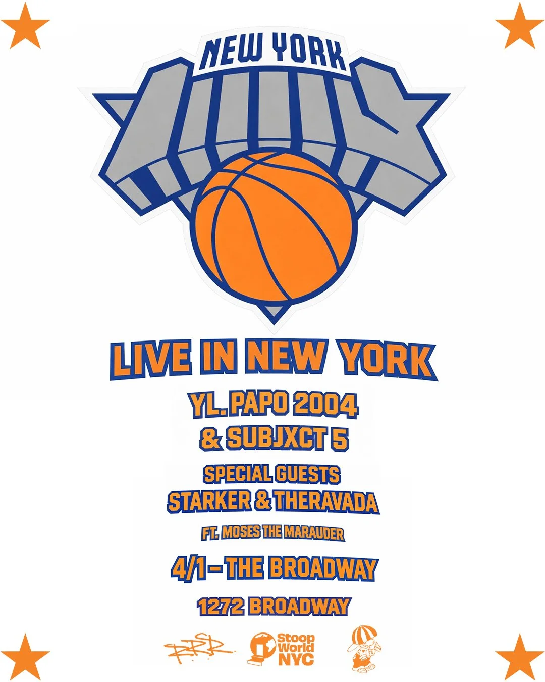 YL, Papo2oo4 &amp; Subjxct 5 with Starker &amp; Theravada ft Moses the Marauder