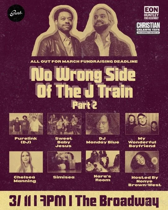 No Wrong Side of the J Train Fundraiser ft. Purelink, Sweet Baby Jesus