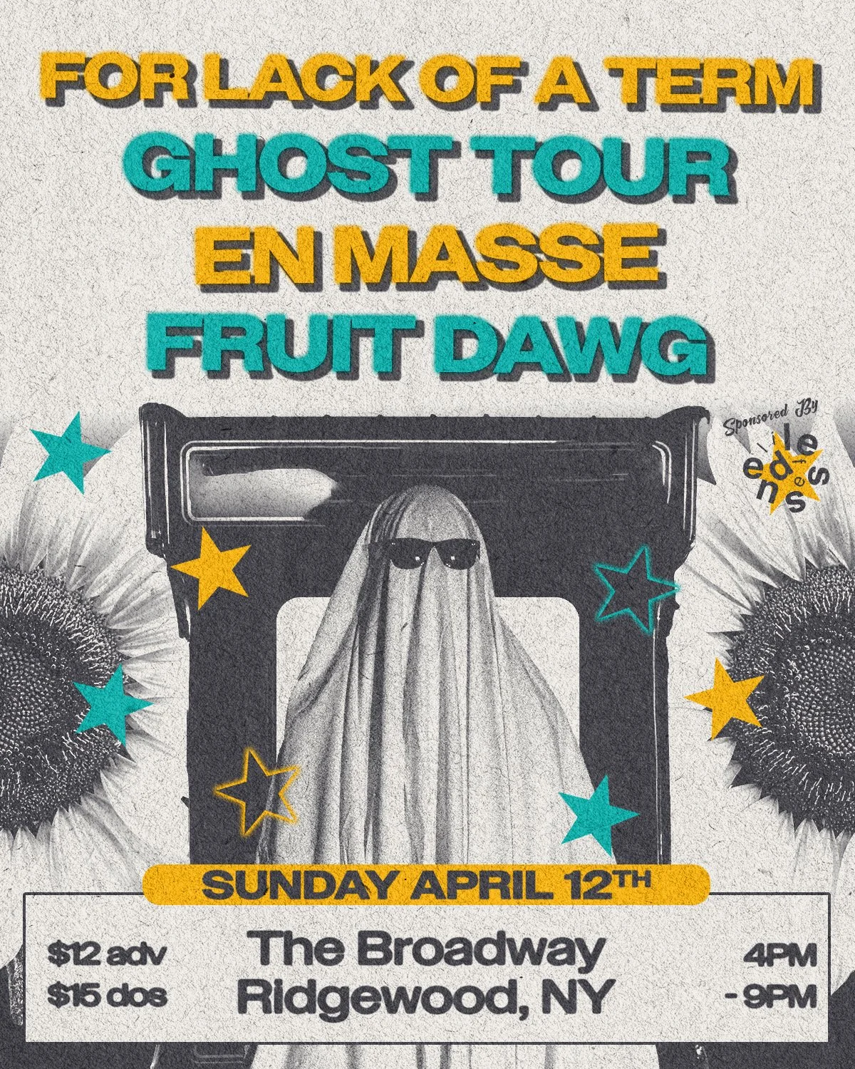For Lack of A Term w/ Ghost Tour, En Masse + Fruit Dawg