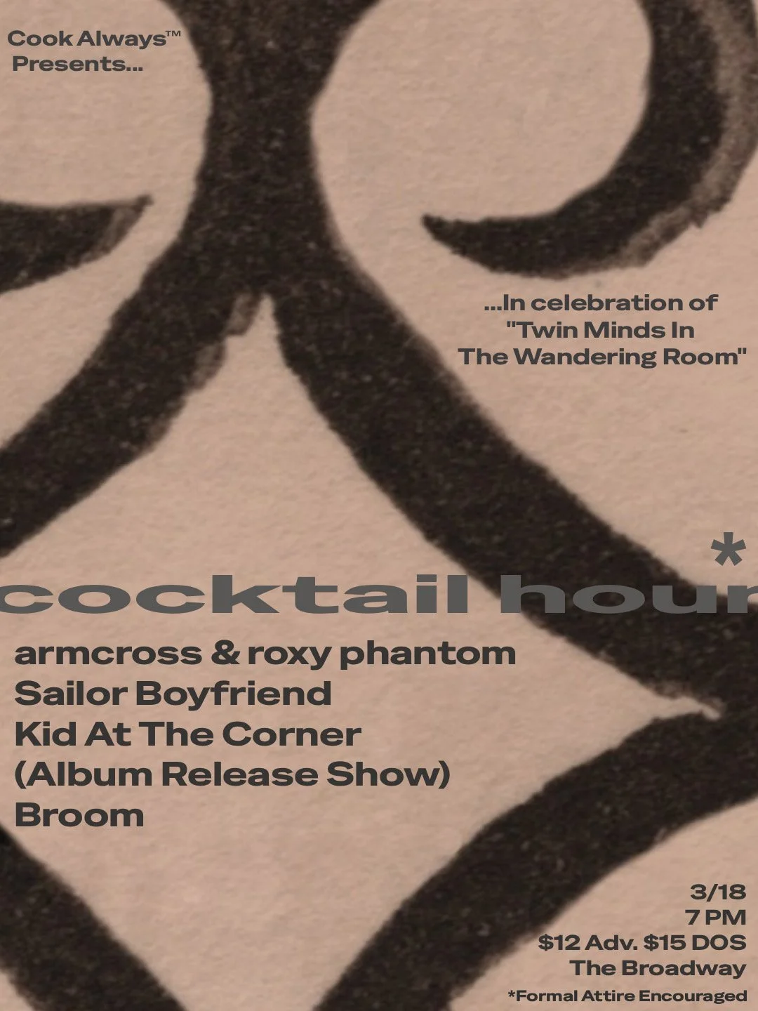 Broom, kid at the corner, Sailor Boyfriend, armcross &amp; roxy phantom