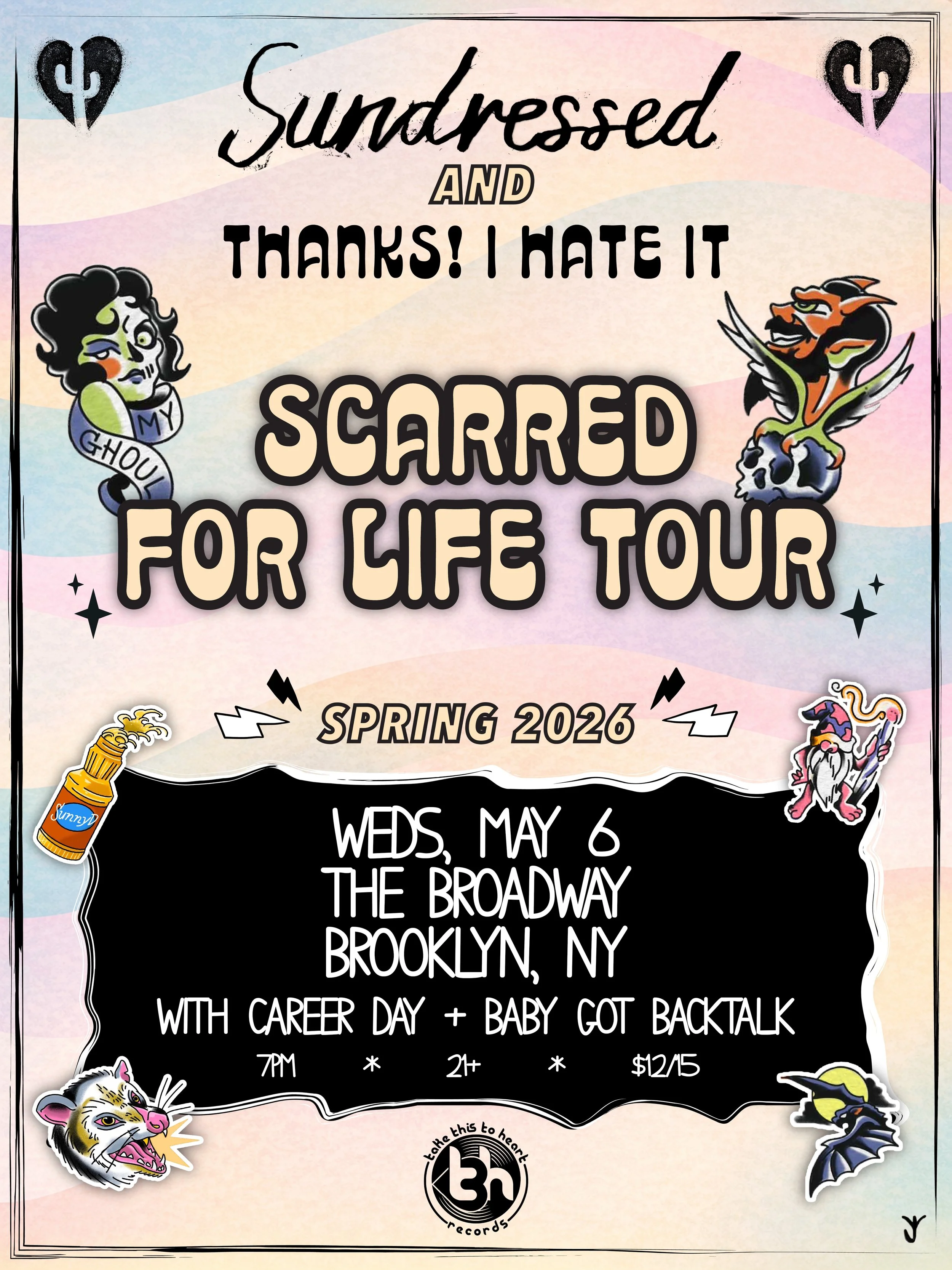 Sundressed, Thanks! I Hate It, Career Day + Baby Got Backtalk