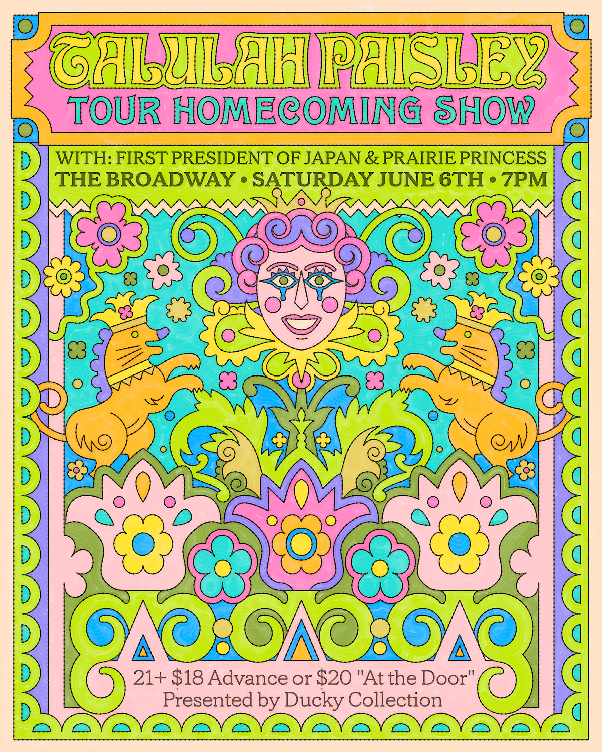 Talulah Paisley w/ First President of Japan + Prairie Princess 