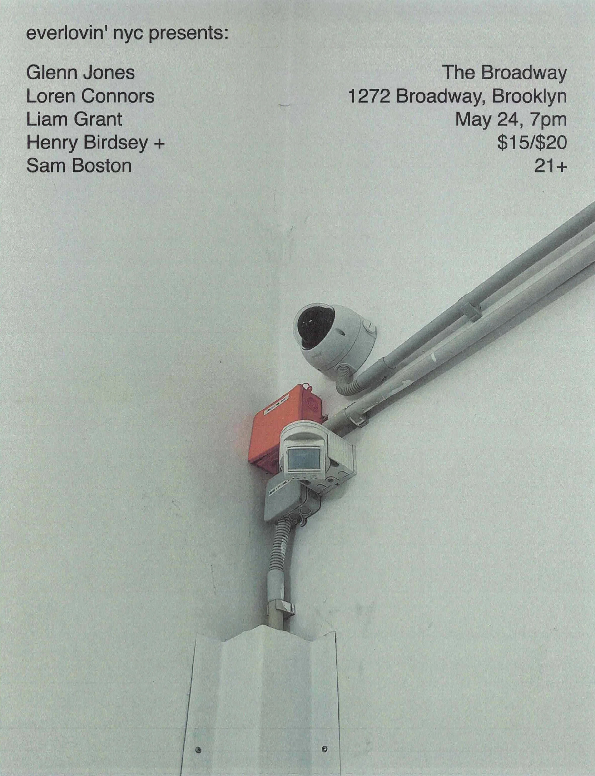 Glenn Jones, Loren Connors, Liam Grant, Henry Birdsey + Sam Boston