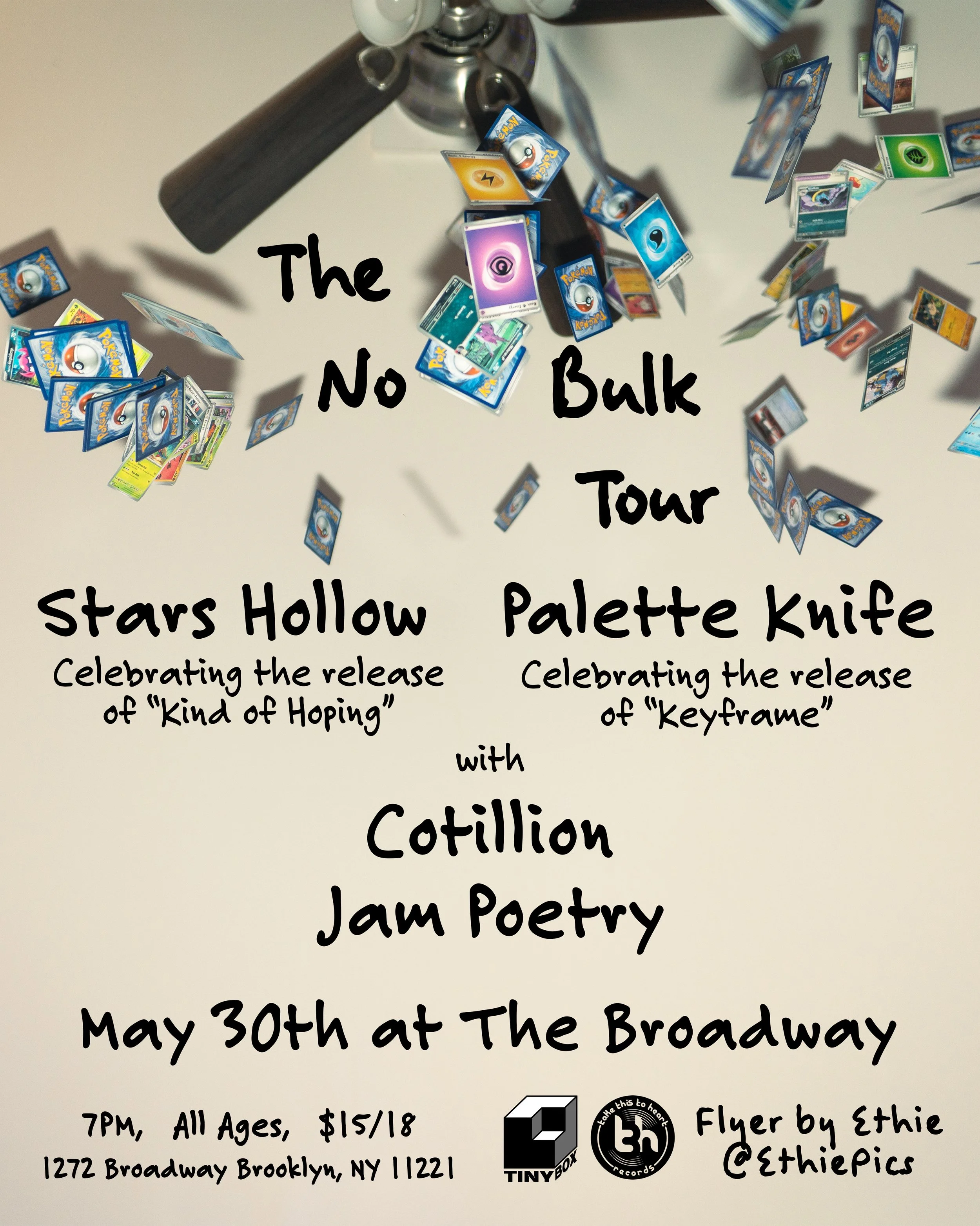 Stars Hollow &amp; Palette Knife w/ Cotillion &amp; Jam Poetry