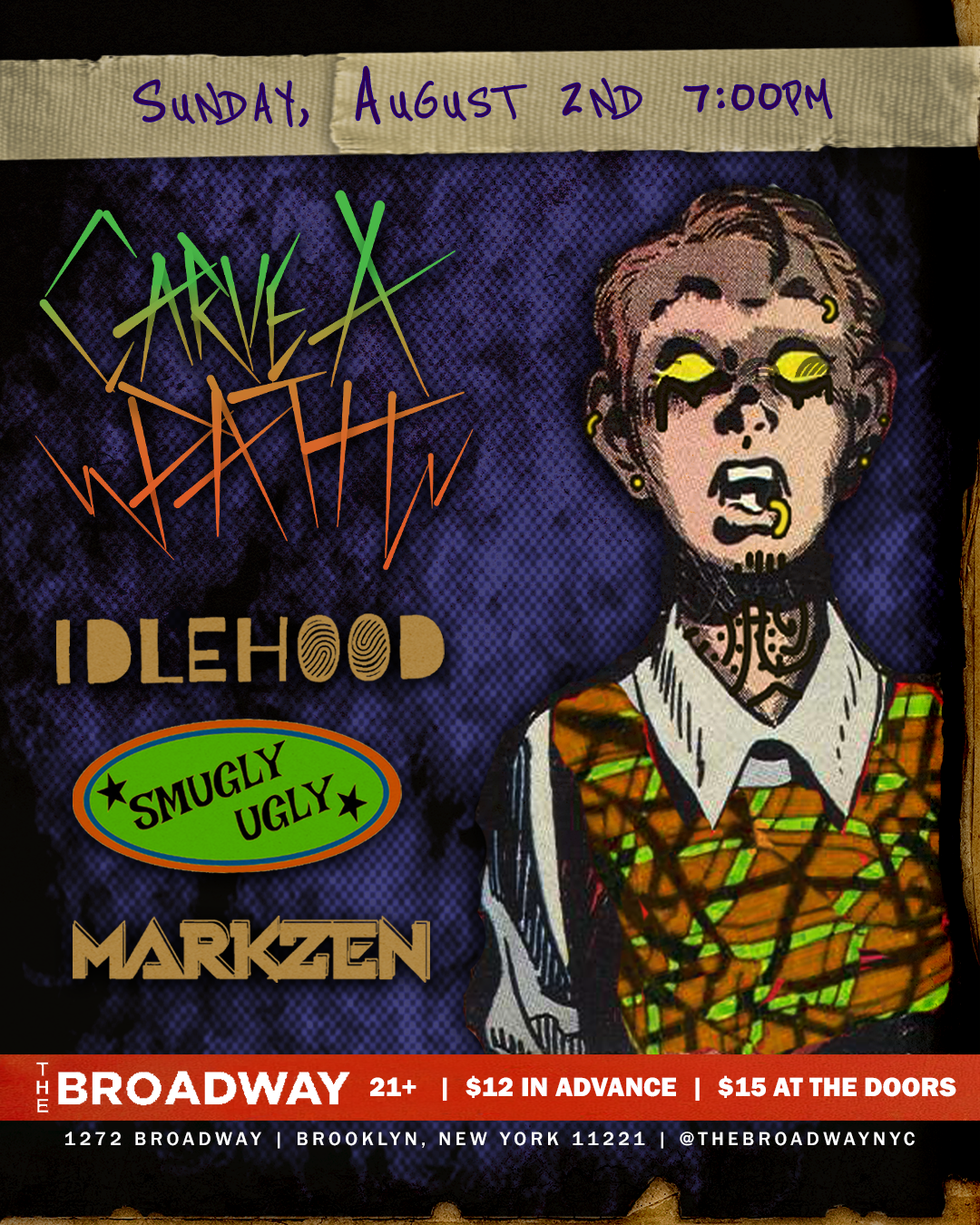 Carve A Path w/ Idlehood, Smugly Ugly + Markzen