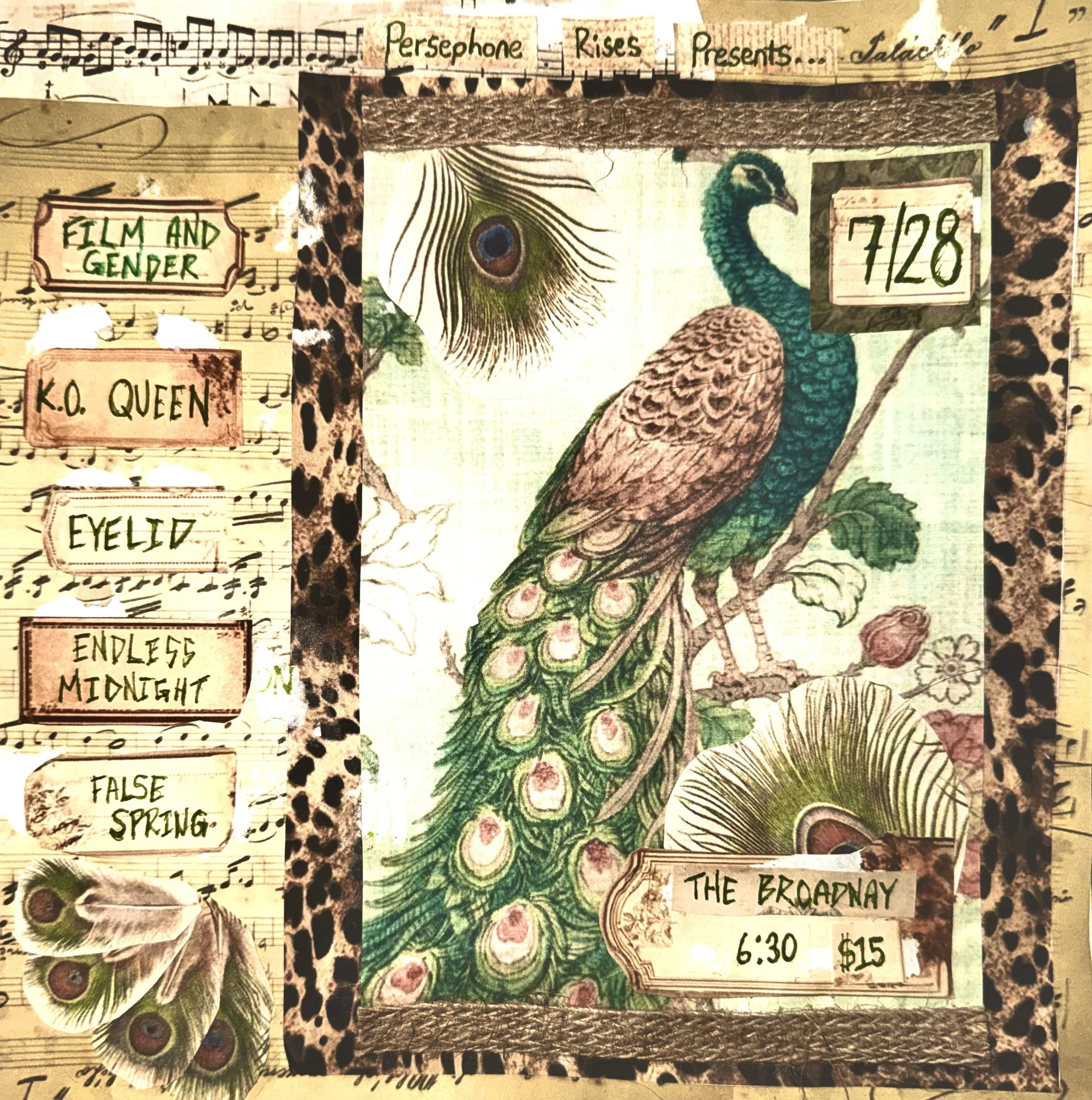 Film and Gender w/ K.O. Queen, Eyelid, Eyeless Midnight + False Spring 