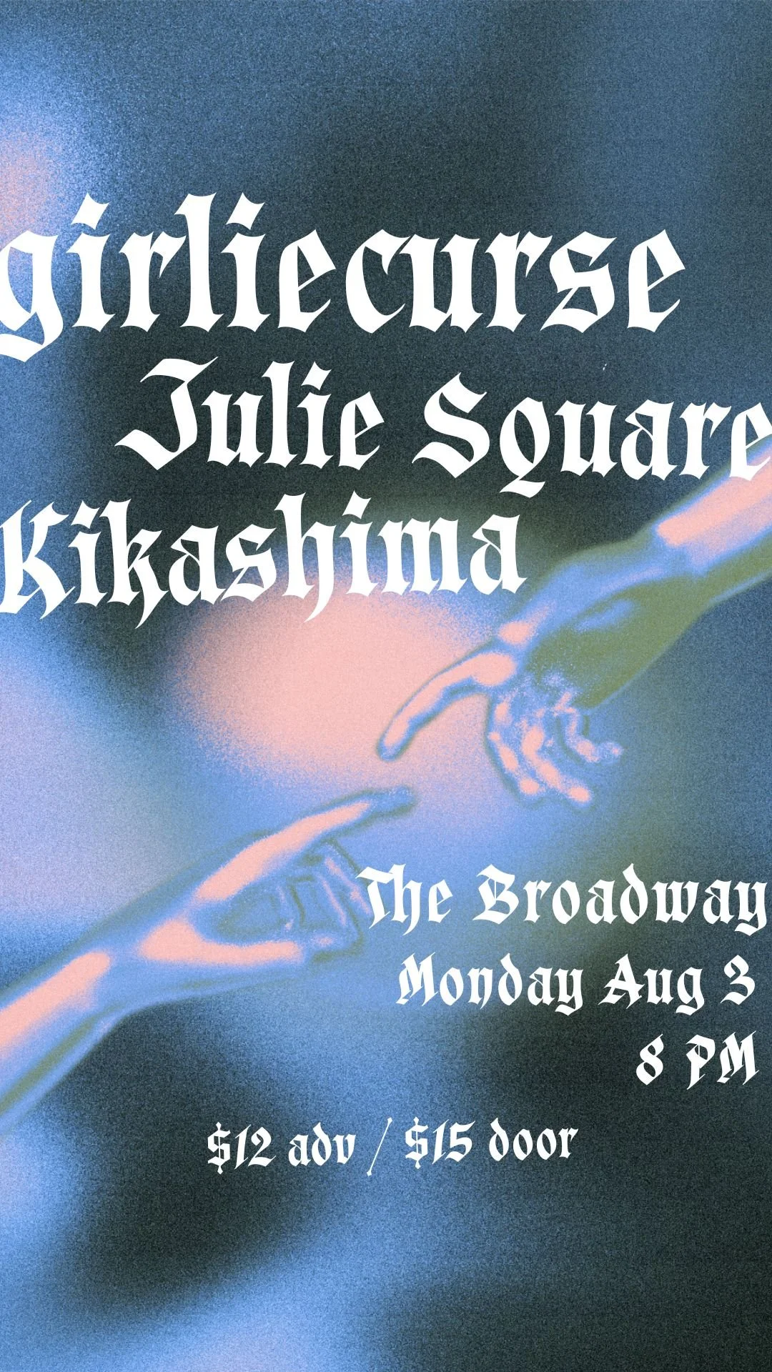 girliecurse w/ Julie Square + Kikashima