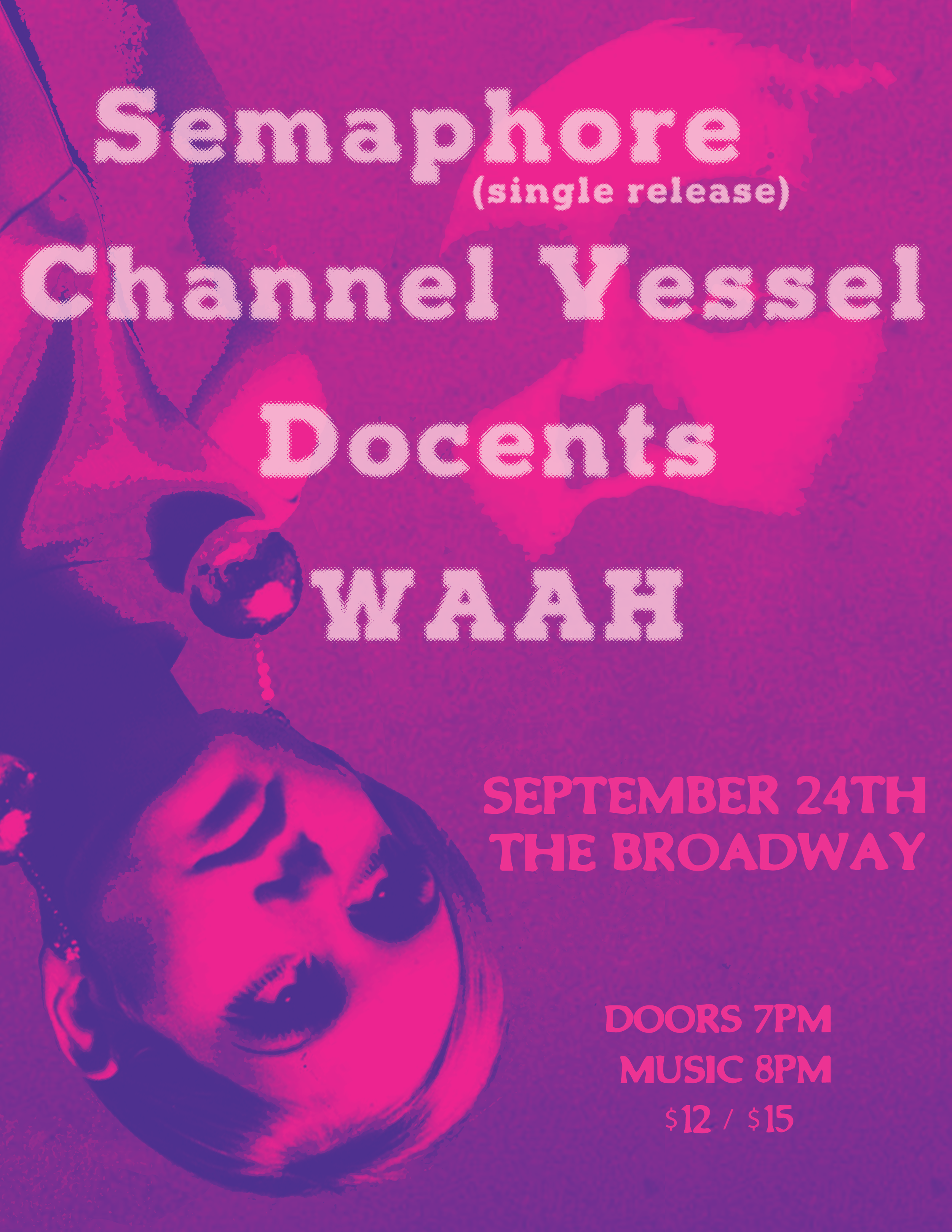 Semaphore w/ Channel Vessel, Docents, + WAAH