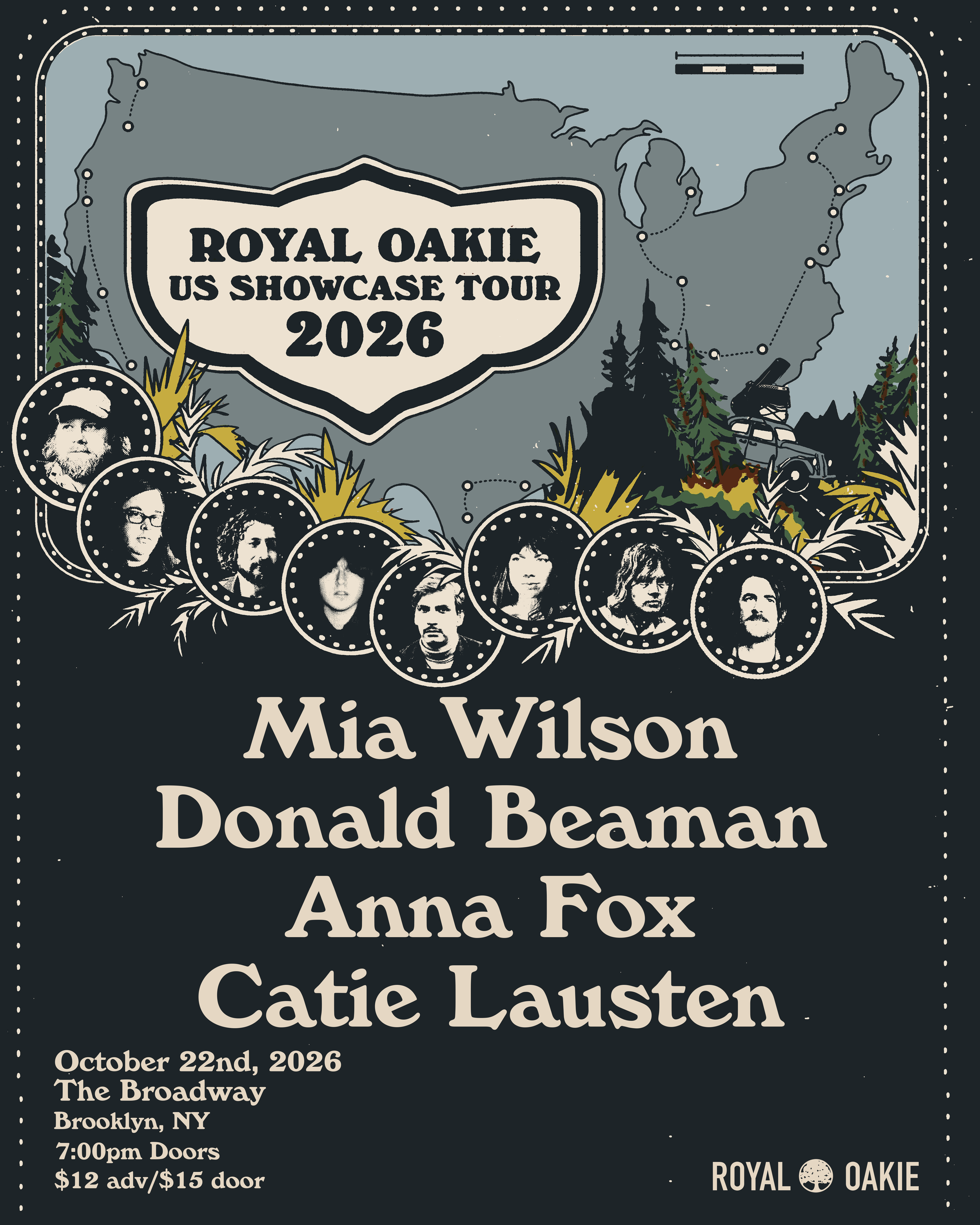 Mia Wilson w/ Anna Fox, Catie Lausten + Donald Beaman