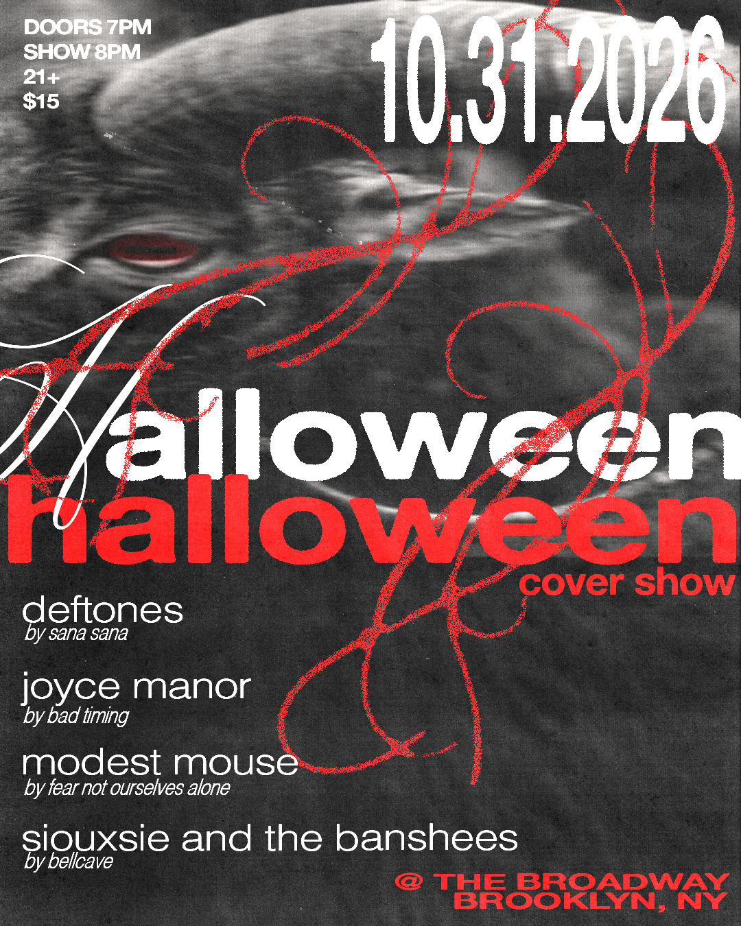 Halloween Cover Show ft~ Deftones, Joyce Manor, Modest Mouse + Siouxsie and the Banshees