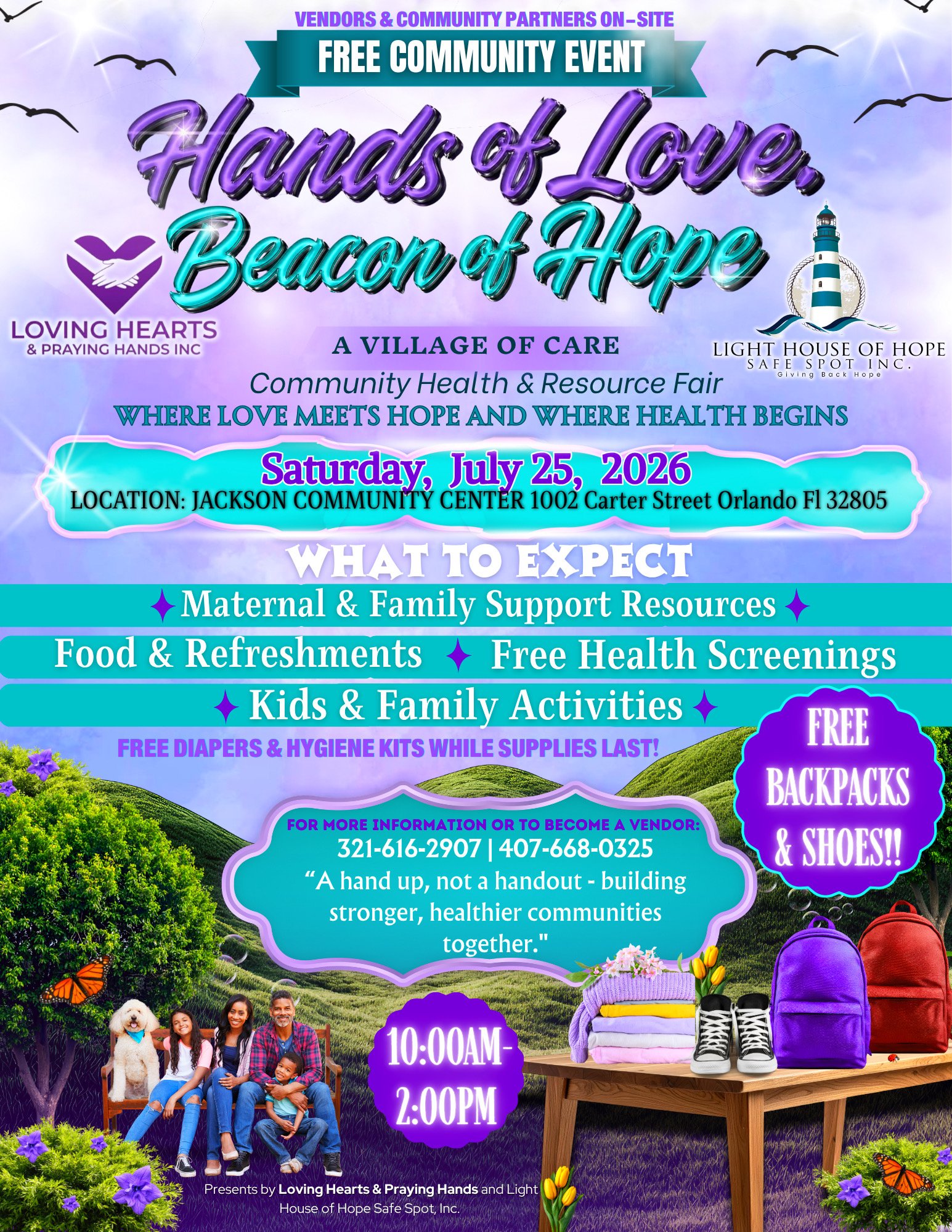 Hands of Love , Beacon of Hope community health & resource fair 
