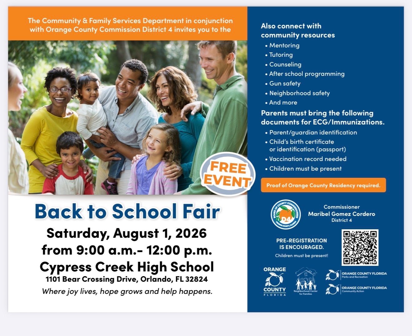 Back to School Fair 2026 