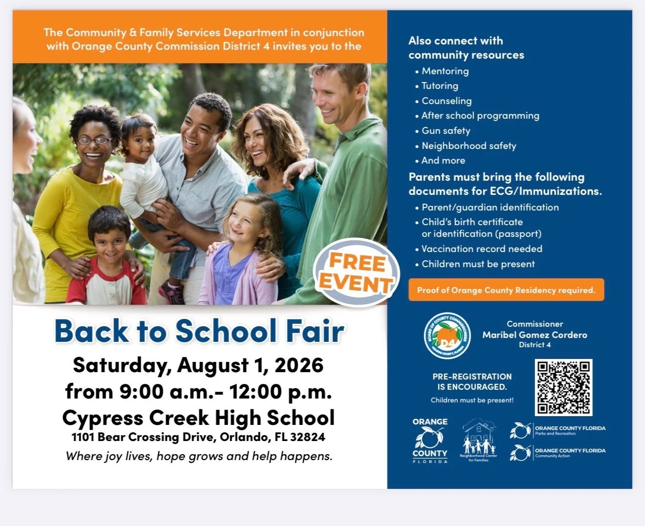 Back to School Event