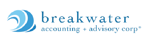 Logo for breakwater accounting + advisory corp